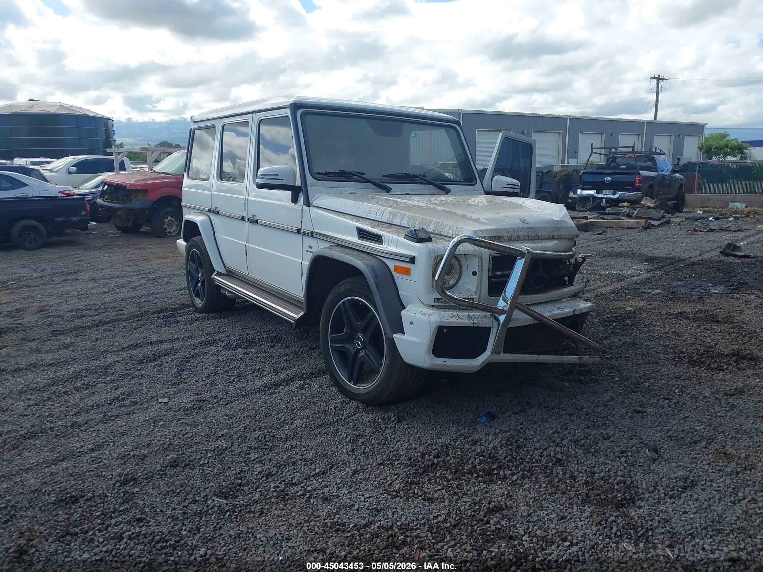 2017 Mercedes-Benz G-Class VIN WDCYC7DF0HX270795 — IAAI salvage auction photo