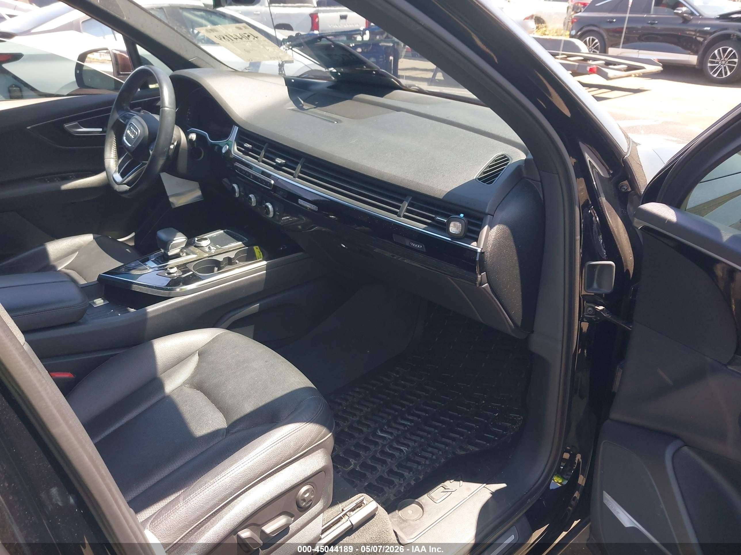 2018 Audi Q7 VIN WA1LAAF7XJD000385 IAAI salvage auction — Front End, Salvage Certificate (California), sold $6,400 on 2026-09-12 (photo 5)