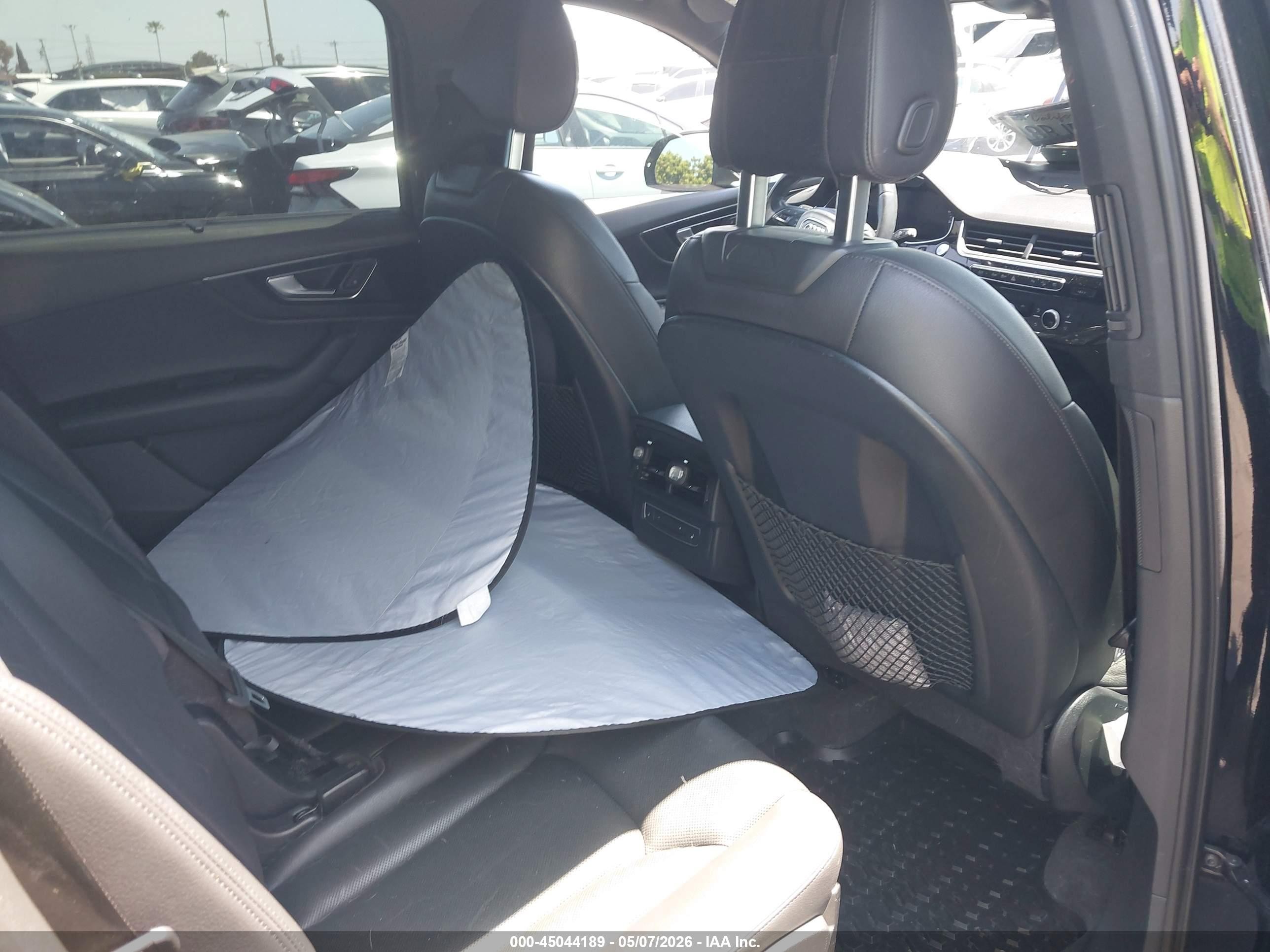 2018 Audi Q7 VIN WA1LAAF7XJD000385 IAAI salvage auction — Front End, Salvage Certificate (California), sold $6,400 on 2026-09-12 (photo 8)