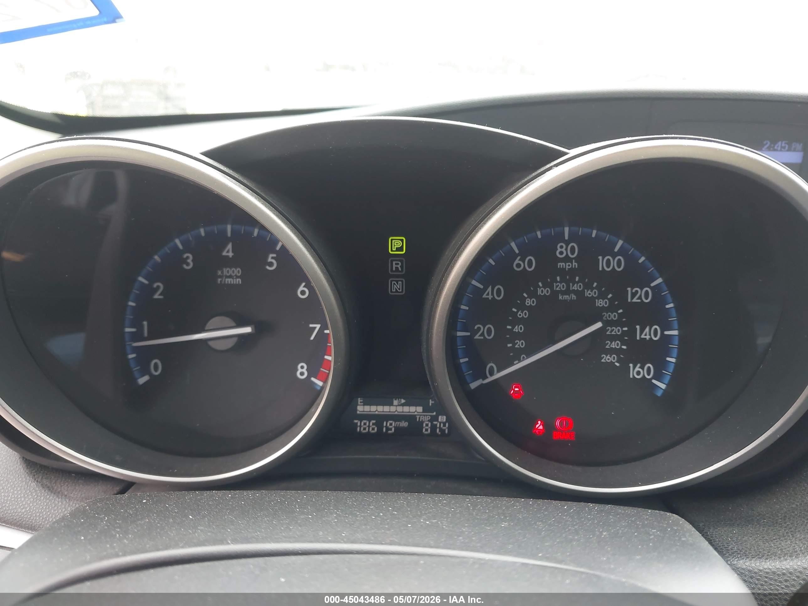 2012 Mazda 3 VIN JM1BL1L71C1535464 IAAI salvage auction — Front End, Original (Texas), sold $1,450 on 2026-10-06 (photo 7)