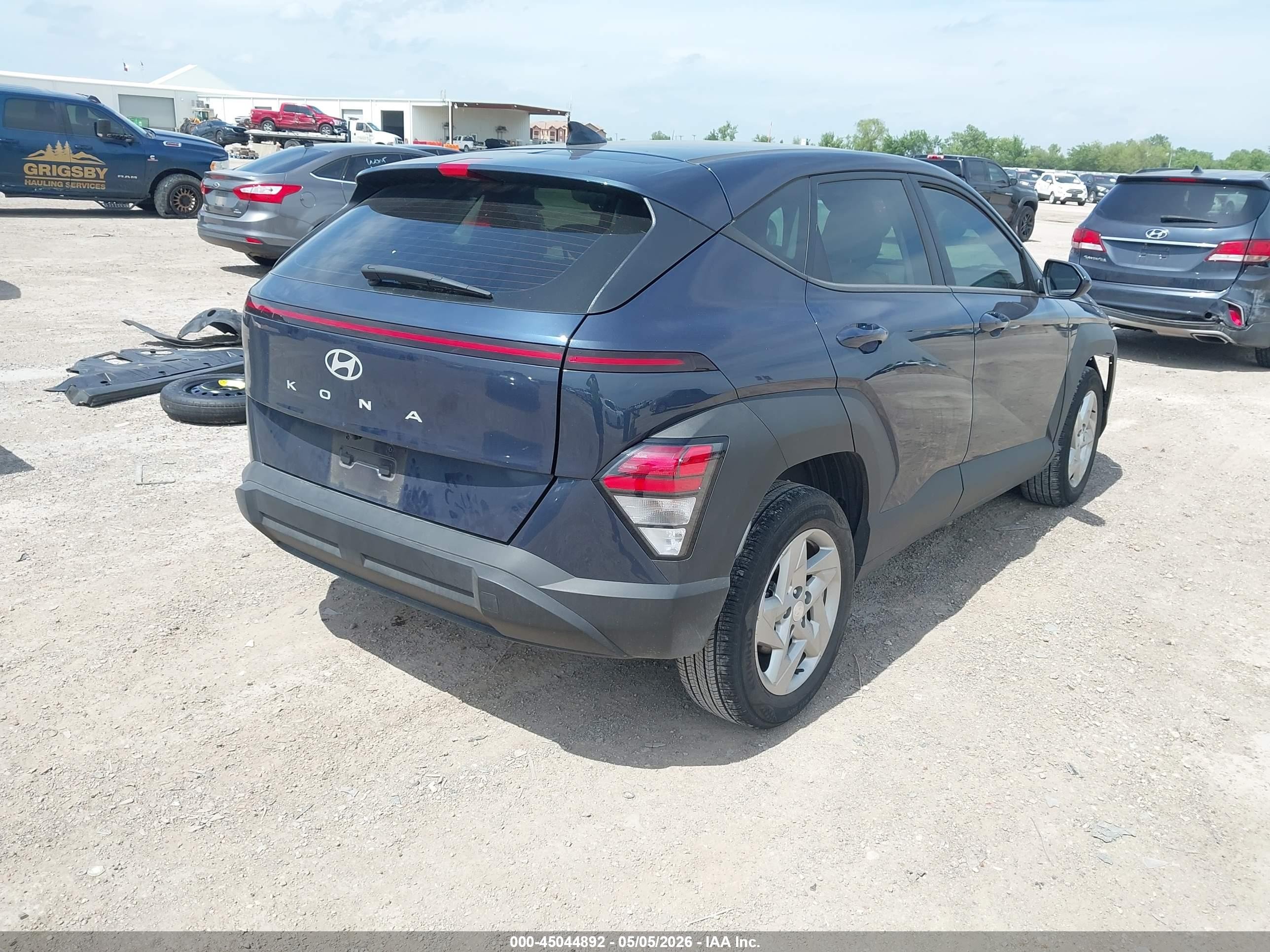 2025 Hyundai Kona VIN KM8HA3AB2SU273840 IAAI salvage auction — Front End, Original (Texas), sold $6,400 on 2026-07-06 (photo 4)
