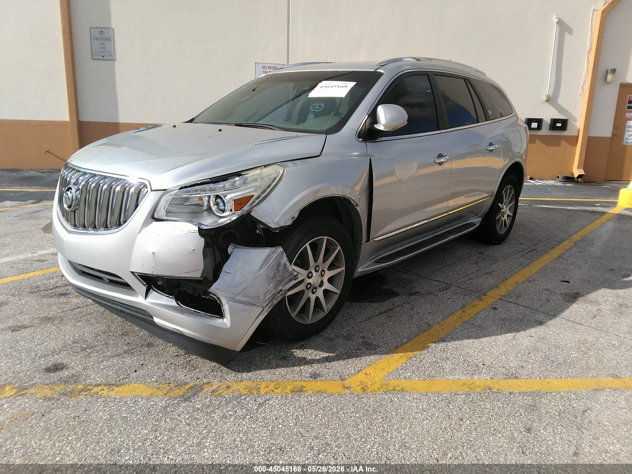 2014 Buick Enclave VIN 5GAKRBKD8EJ256982 IAAI salvage auction — Side, Salvage (Florida), sold $1,200 on 2026-05-27 (photo 2)