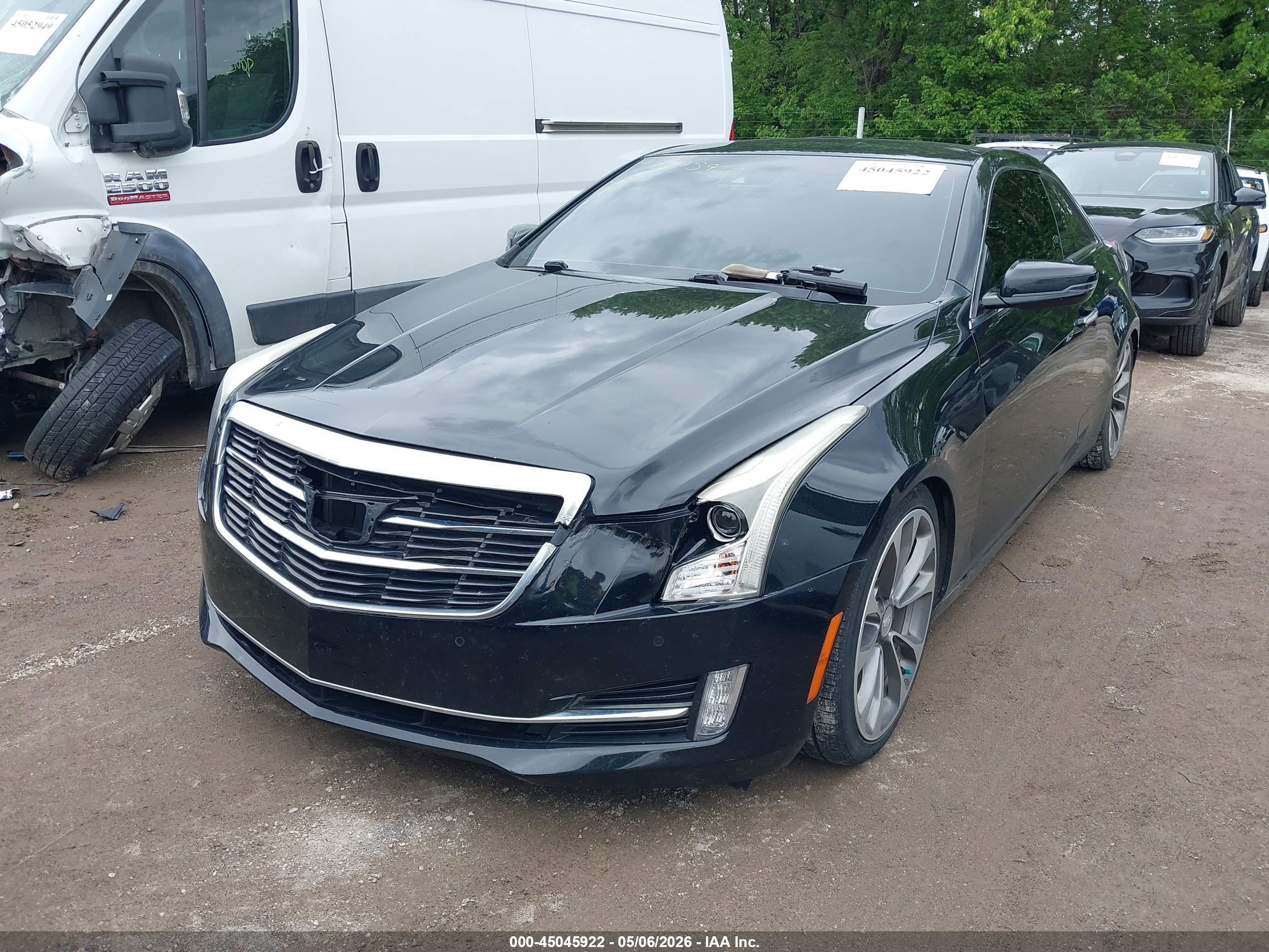 2015 Cadillac Ats VIN 1G6AC1RX2F0102333 IAAI salvage auction — Storm Damage, Salvage (Indiana), sold $3,150 on 2026-07-19 (photo 2)