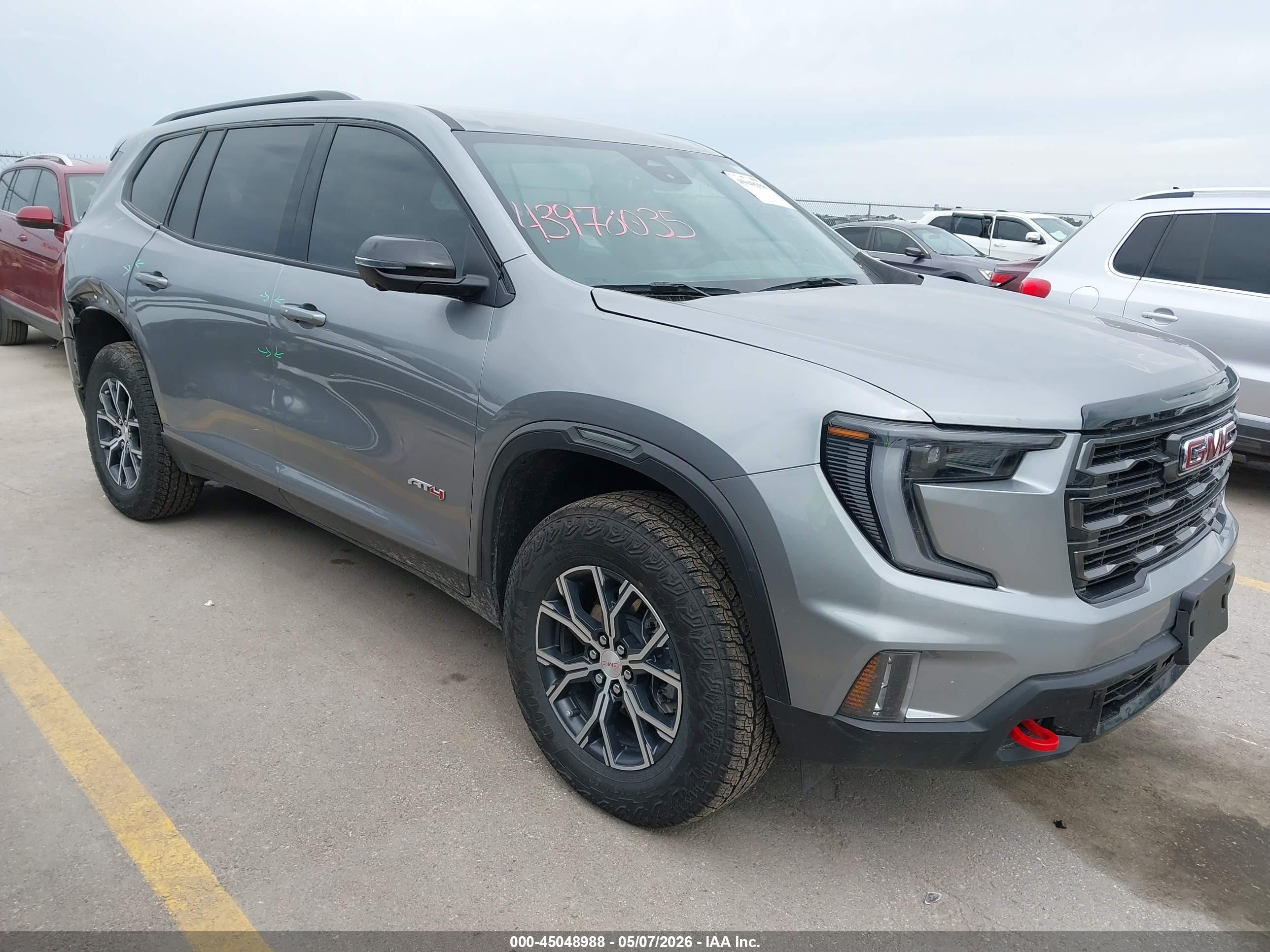 2025 GMC Acadia VIN 1GKENPRS2SJ258039 — IAAI salvage auction photo