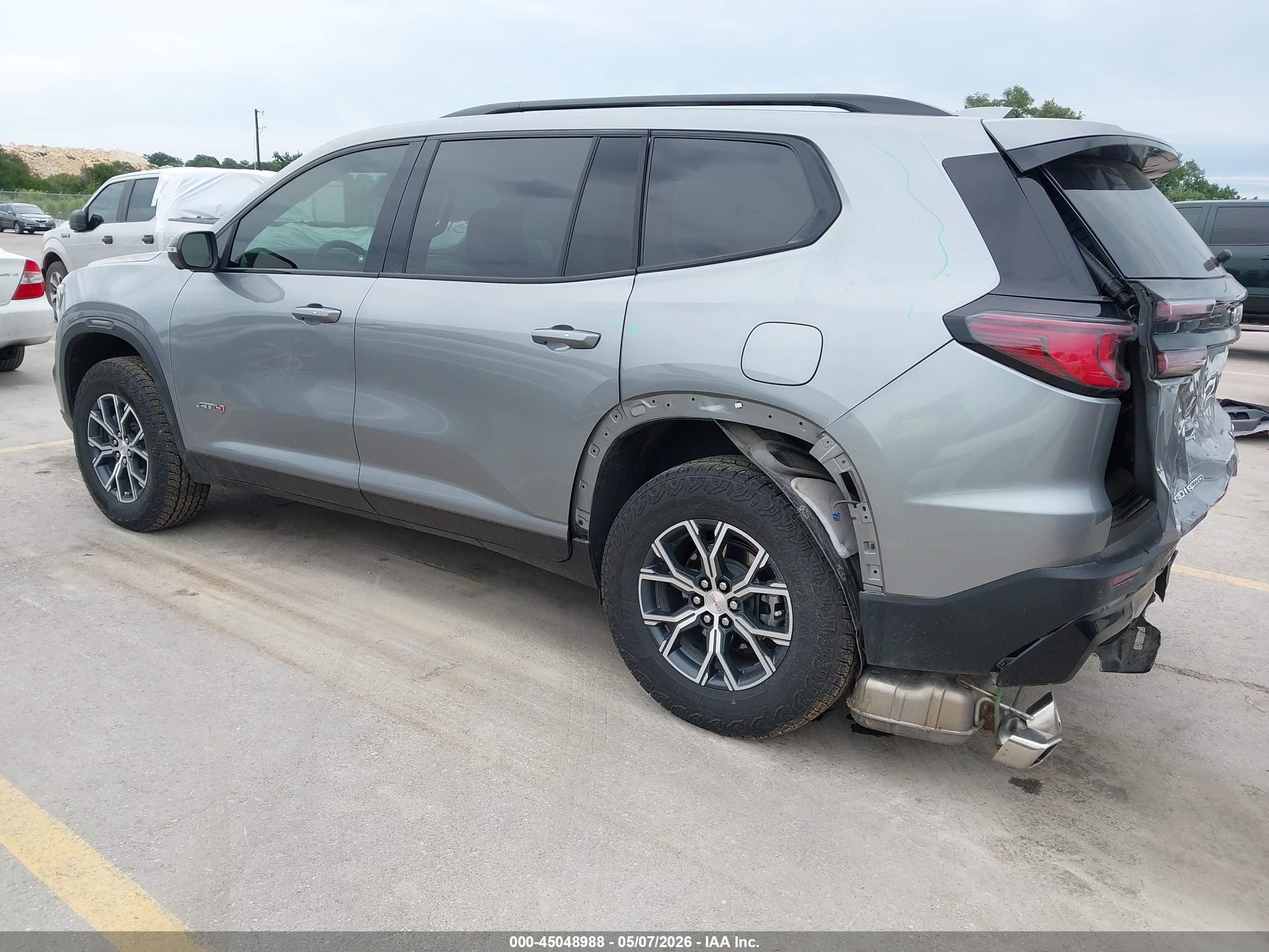 2025 GMC Acadia VIN 1GKENPRS2SJ258039 IAAI salvage auction — Rear End, Original (Texas), sold $15,250 on 2026-08-20 (photo 3)