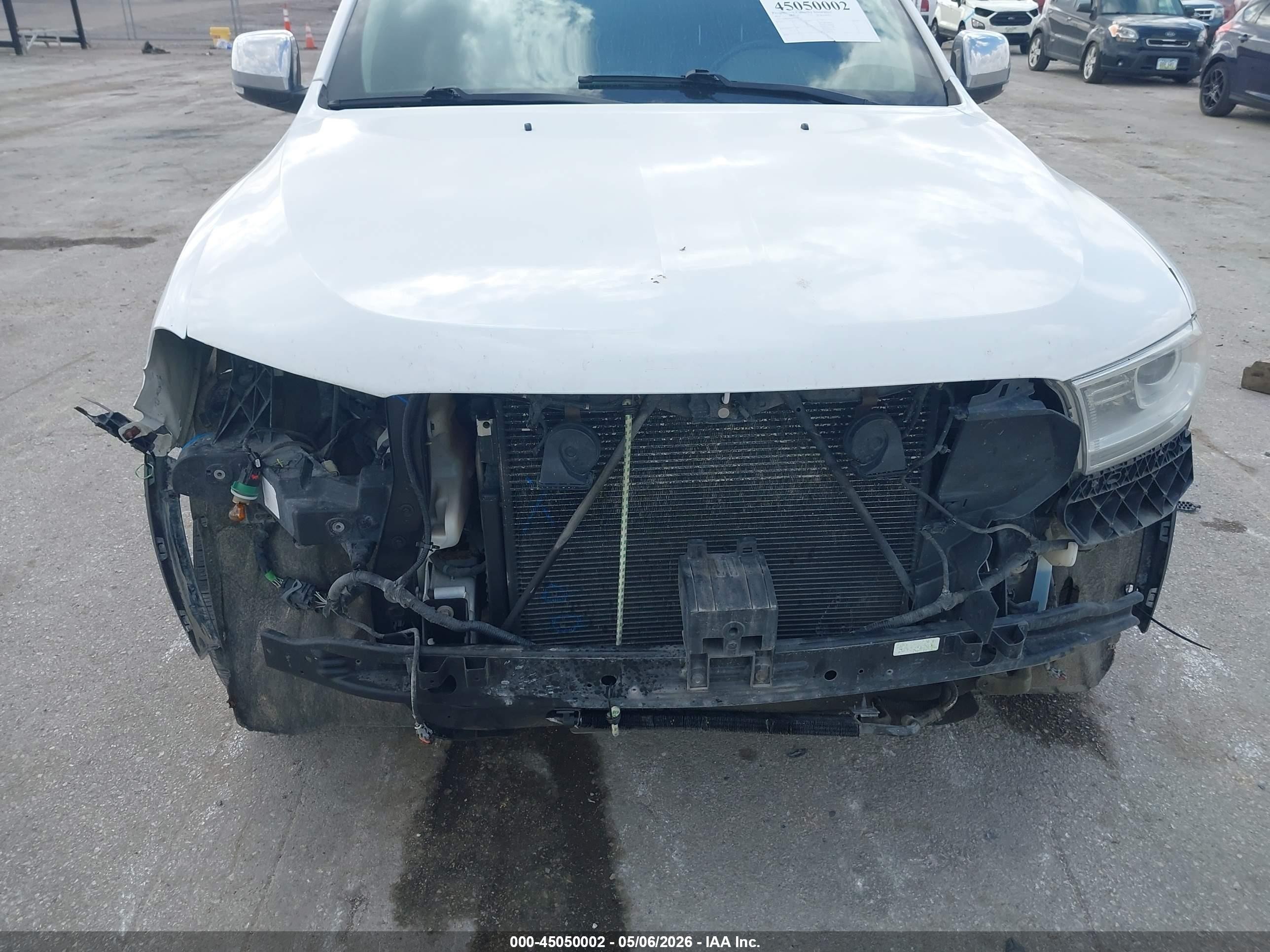 2014 Dodge Durango VIN 1C4RDJEG5EC332805 IAAI salvage auction — Front End, Salvage (Iowa), sold $1,750 on 2026-07-10 (photo 6)