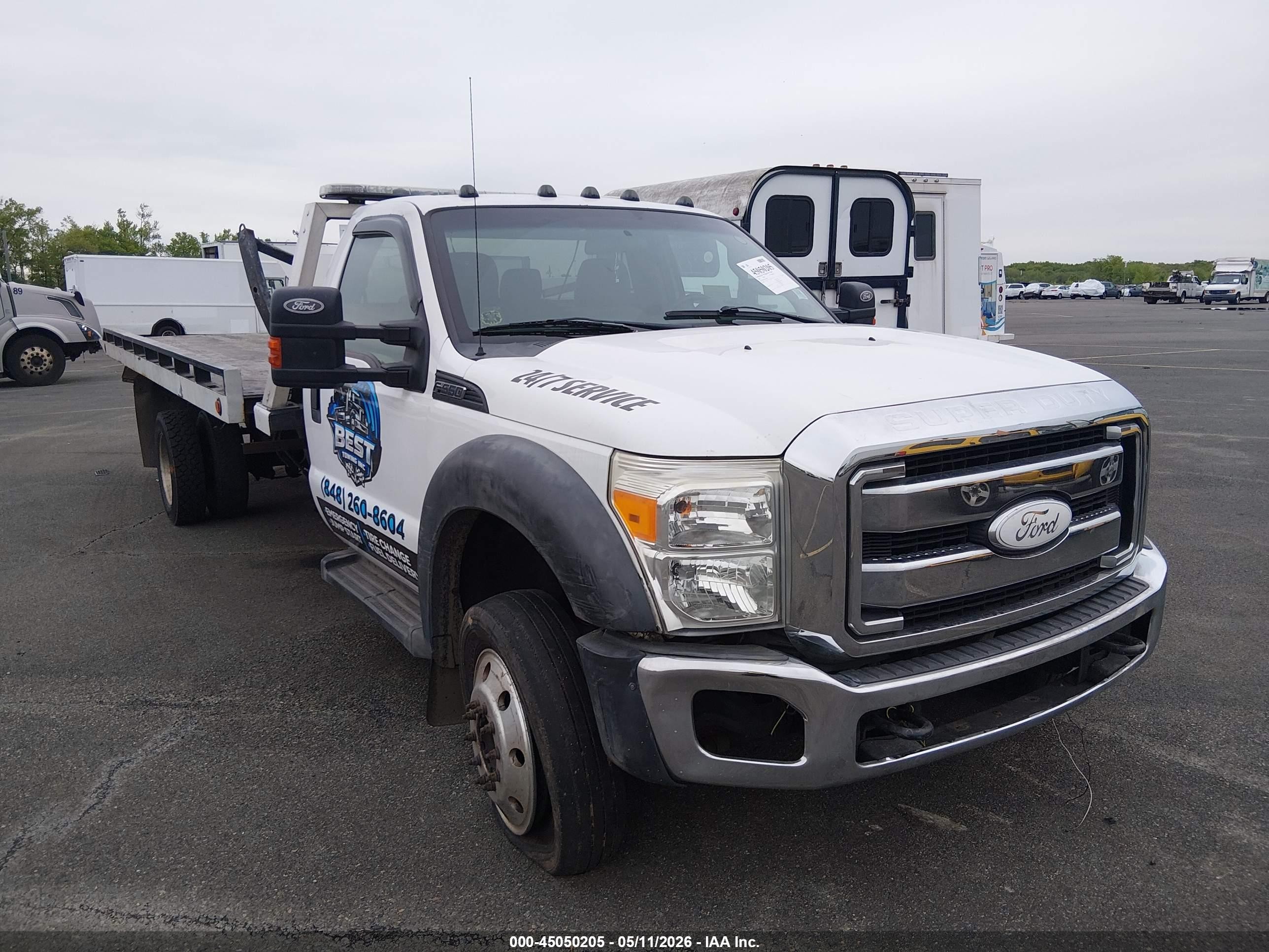 2015 Ford F-550 Chassis VIN 1FDUF5GY4FEC05367 — IAAI salvage auction photo