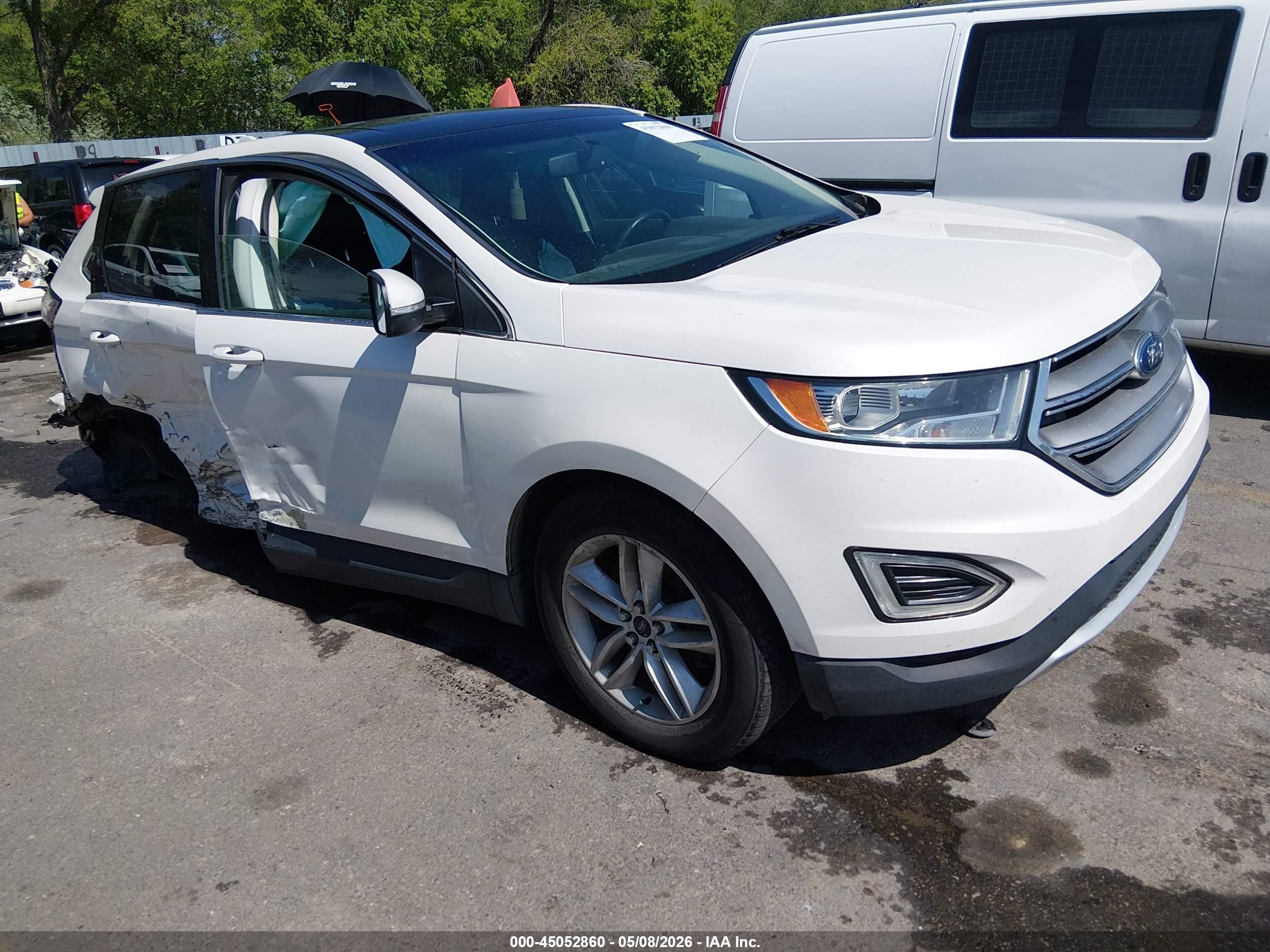 2017 Ford Edge VIN 2FMPK4J87HBC50863 IAAI salvage auction — Side, Salvage (Utah), sold $1,350 on 2026-07-09 (photo 1)