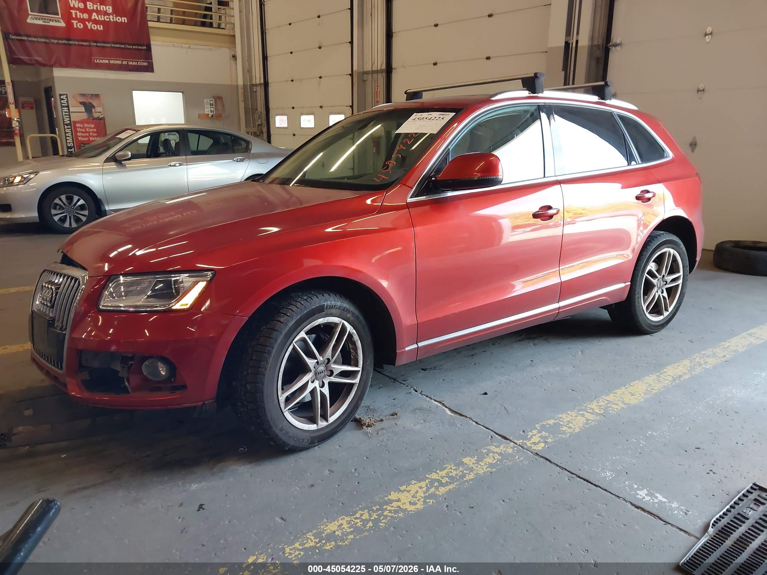 2015 Audi Q5 VIN WA1LFAFP5FA108665 IAAI salvage auction — Unknown, Salvage (Oregon), sold $2,150 on 2026-07-09 (photo 2)