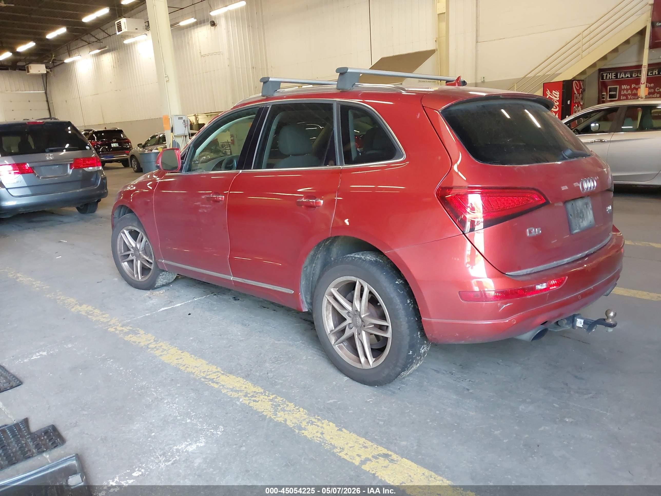 2015 Audi Q5 VIN WA1LFAFP5FA108665 IAAI salvage auction — Unknown, Salvage (Oregon), sold $2,150 on 2026-07-09 (photo 3)