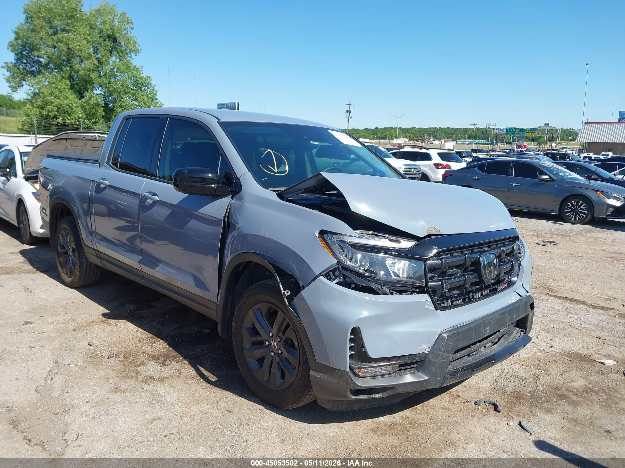2024 Honda Ridgeline VIN 5FPYK3F12RB033005 — IAAI salvage auction photo