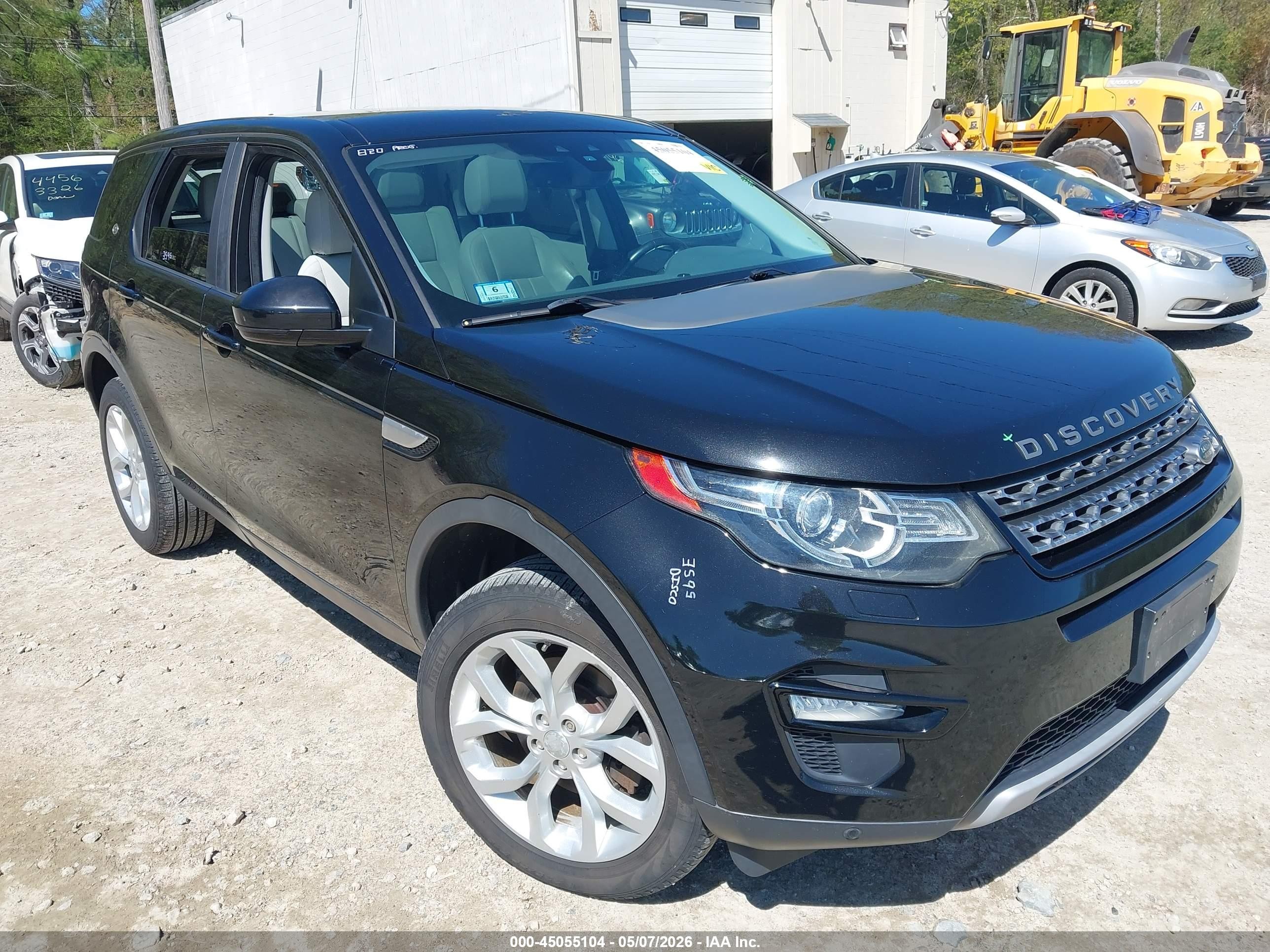 2016 Land Rover Discovery Sport VIN SALCR2BG2GH553603 IAAI salvage auction — Side, Salvage (Massachusetts), sold $2,775 on 2026-06-30 (photo 1)