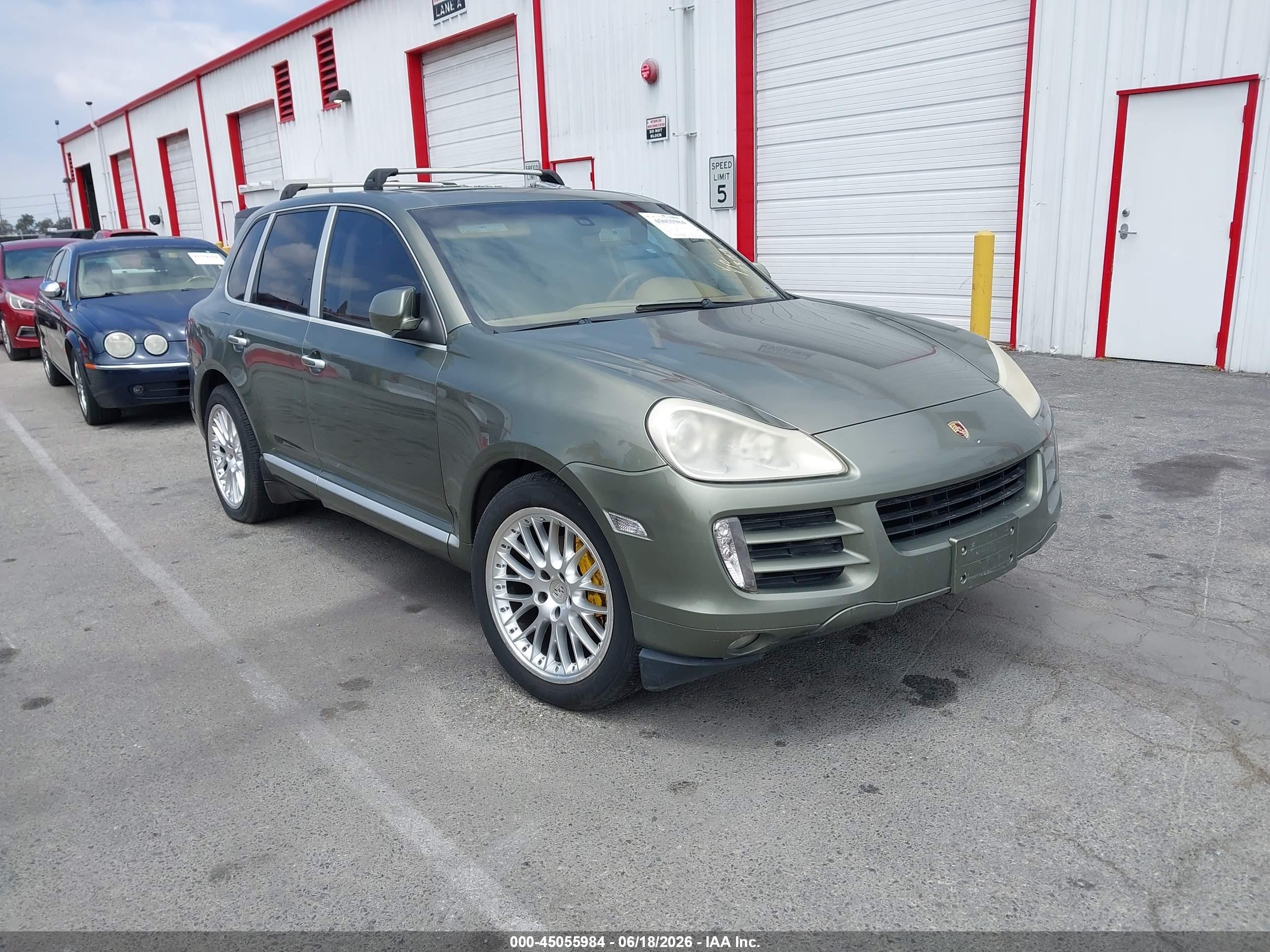 2010 Porsche Cayenne VIN WP1AA2APXALA06511 IAAI salvage auction — Rear End, Clear - Dealer Only (California), sold $3,850 on 2026-06-10 (photo 1)