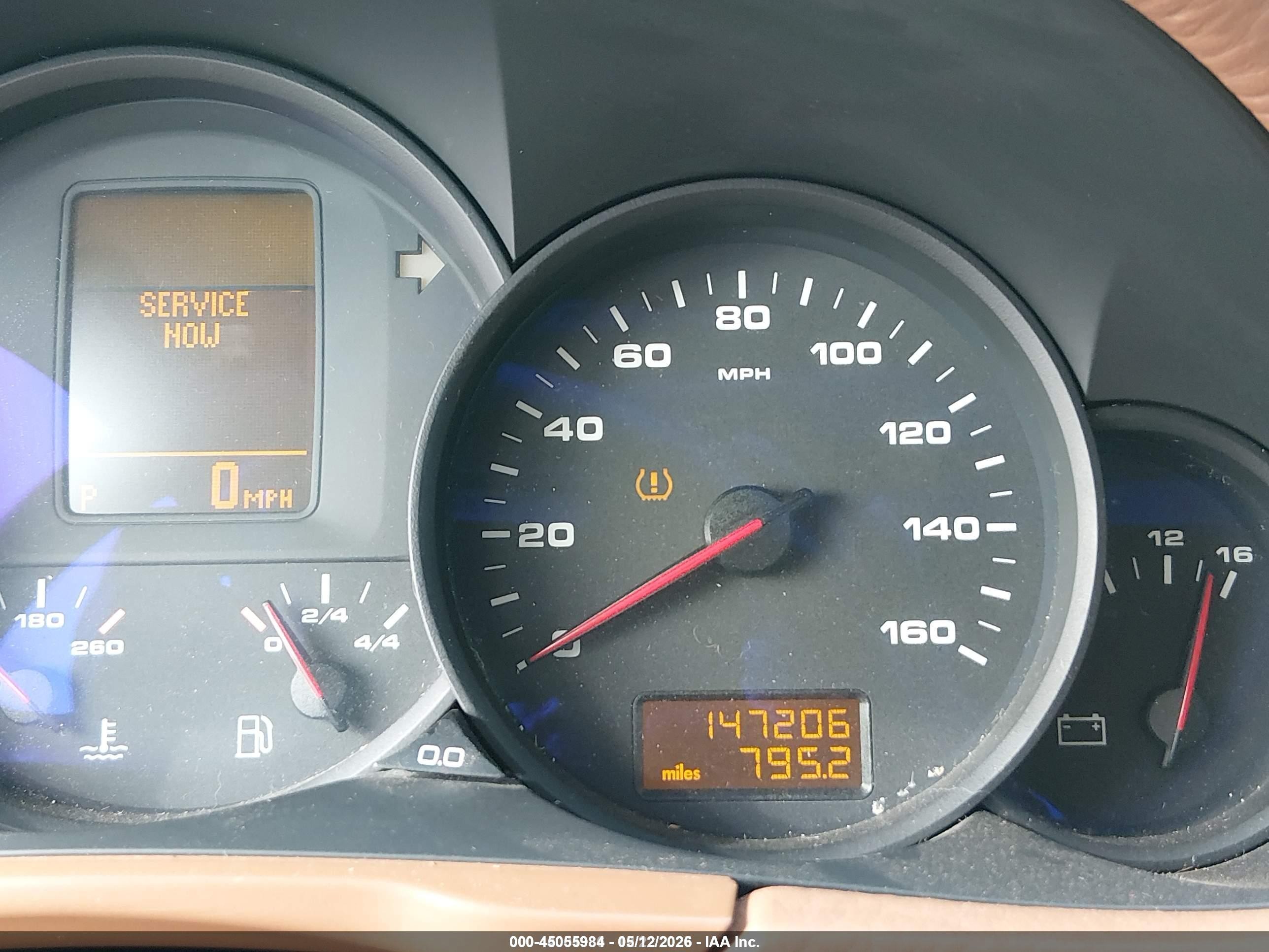 2010 Porsche Cayenne VIN WP1AA2APXALA06511 IAAI salvage auction — Rear End, Clear - Dealer Only (California), sold $3,850 on 2026-06-10 (photo 7)