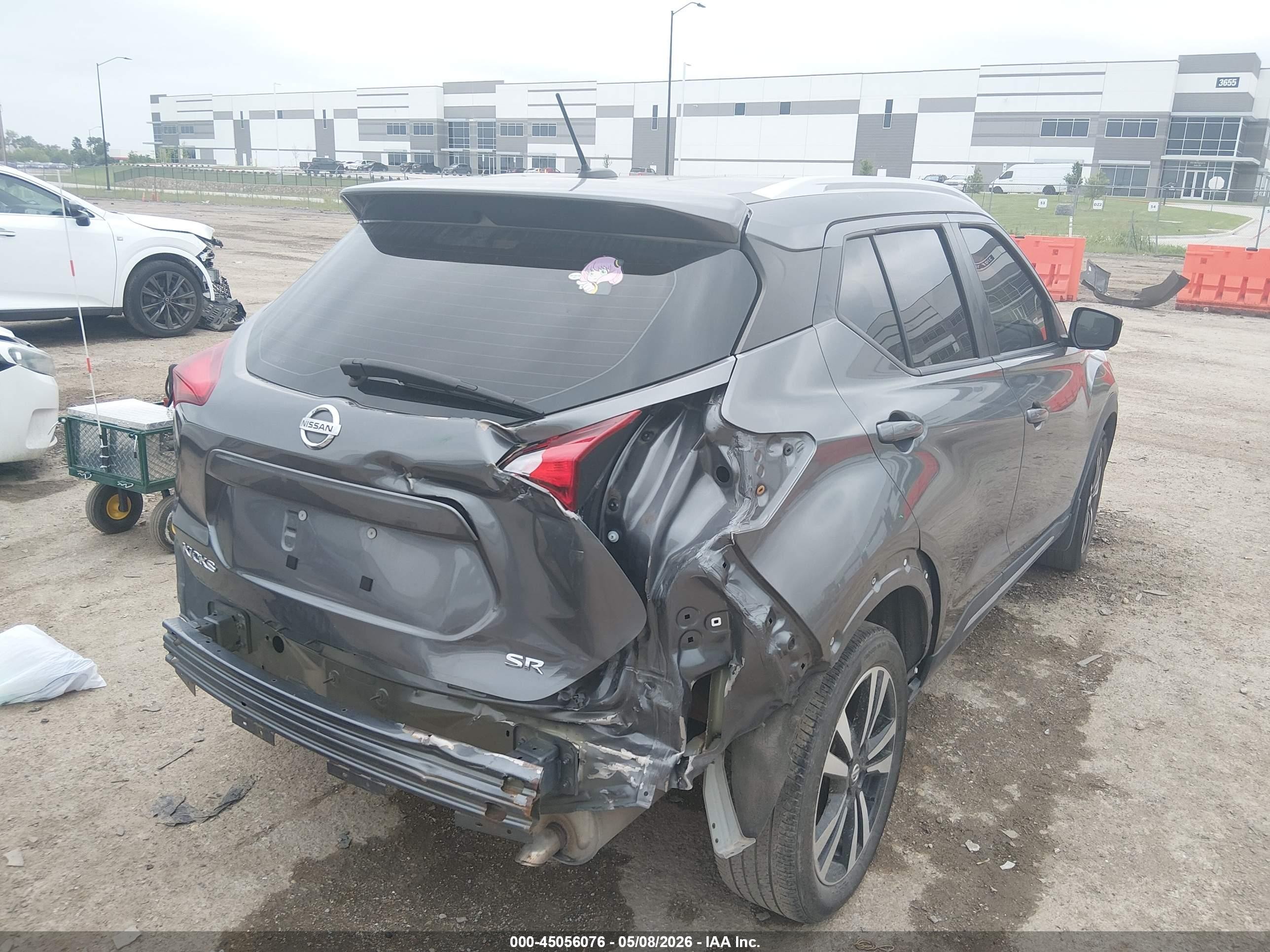 2020 Nissan Kicks VIN 3N1CP5DV8LL526379 IAAI salvage auction — Rear End, Original (Texas), sold $4,000 on 2026-07-09 (photo 4)