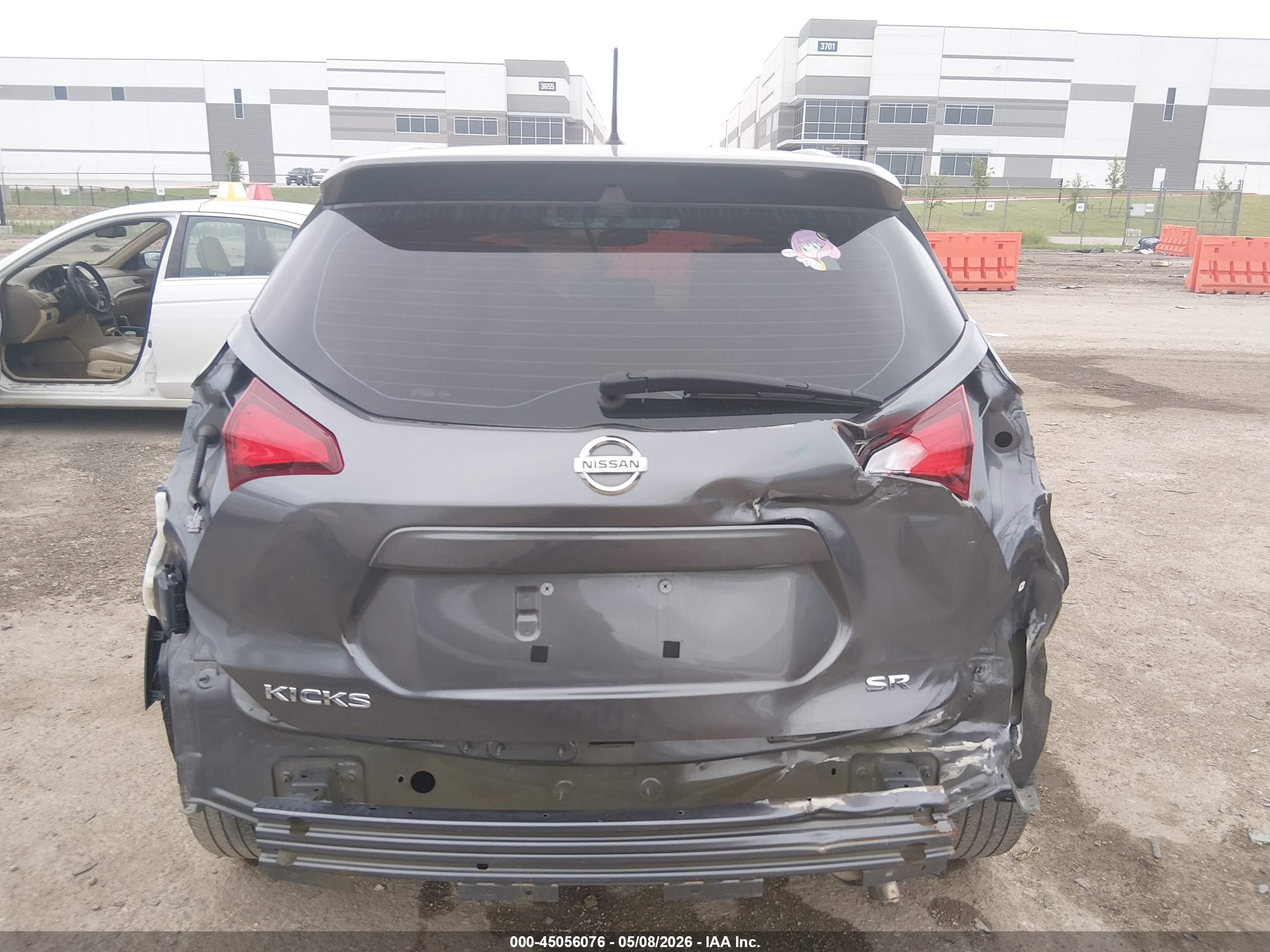 2020 Nissan Kicks VIN 3N1CP5DV8LL526379 IAAI salvage auction — Rear End, Original (Texas), sold $4,000 on 2026-07-09 (photo 6)