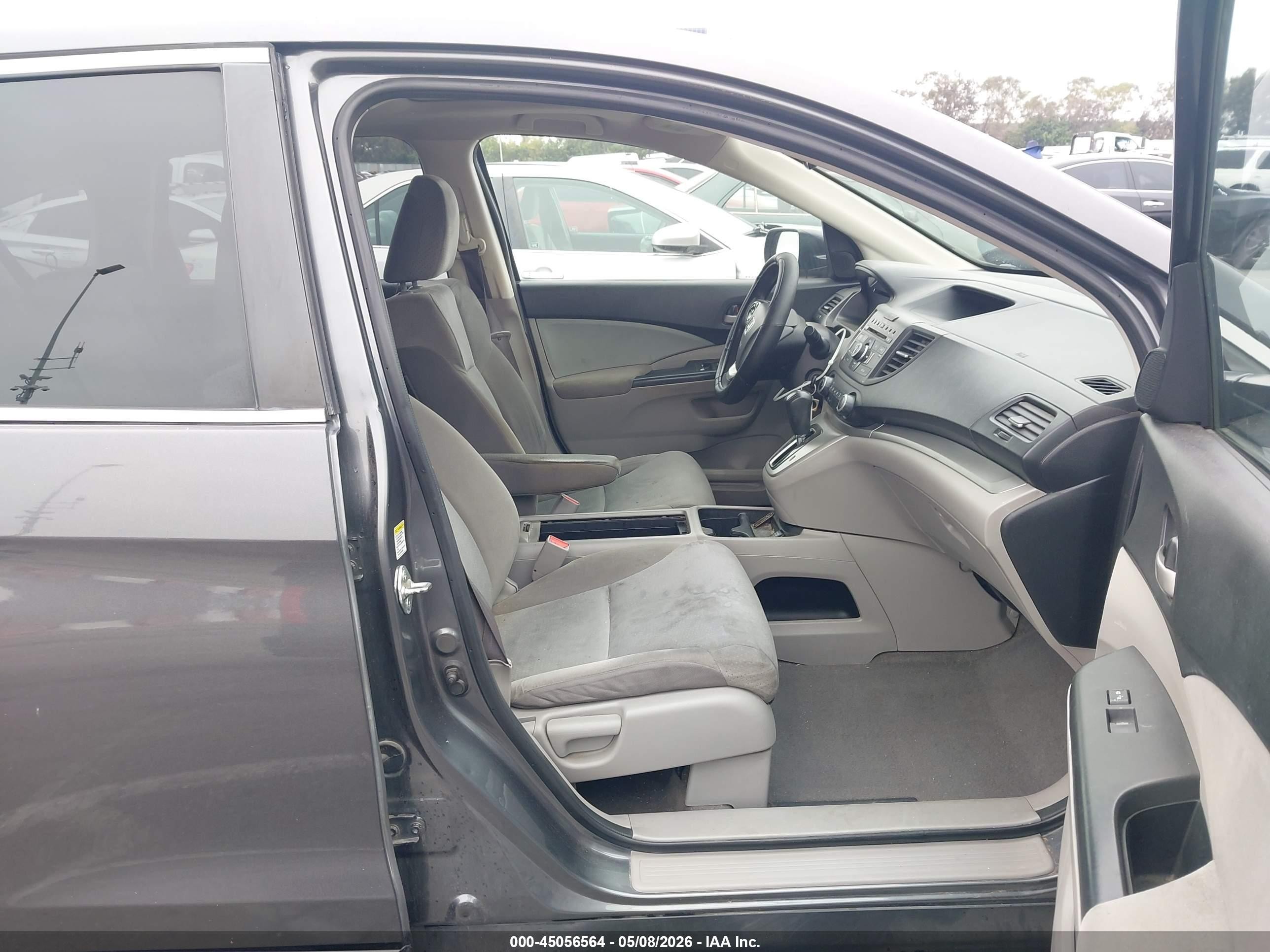 2013 Honda CR-V VIN 2HKRM3H53DH510929 IAAI salvage auction — Rear End, Salvage (California), sold $3,050 on 2026-07-09 (photo 5)