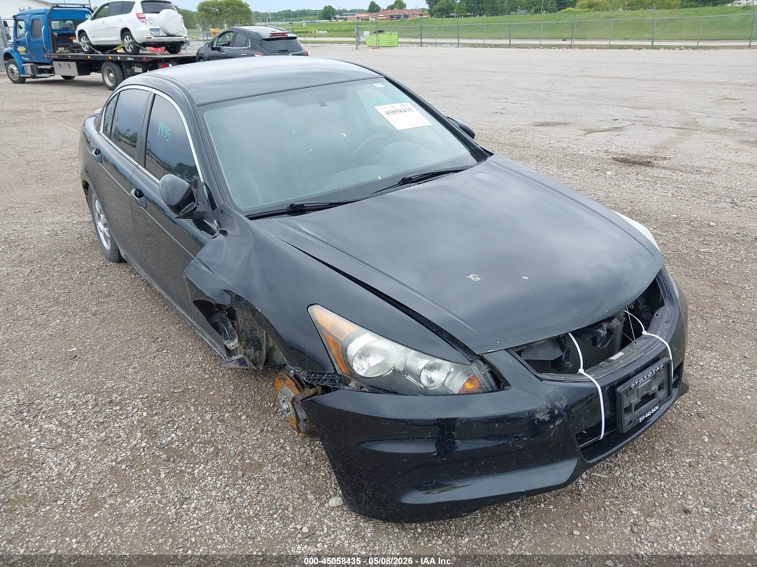 2012 Honda Accord VIN 1HGCP2F64CA045930 IAAI salvage auction — Unknown, Salvage (Illinois), sold $600 on 2026-07-12 (photo 1)