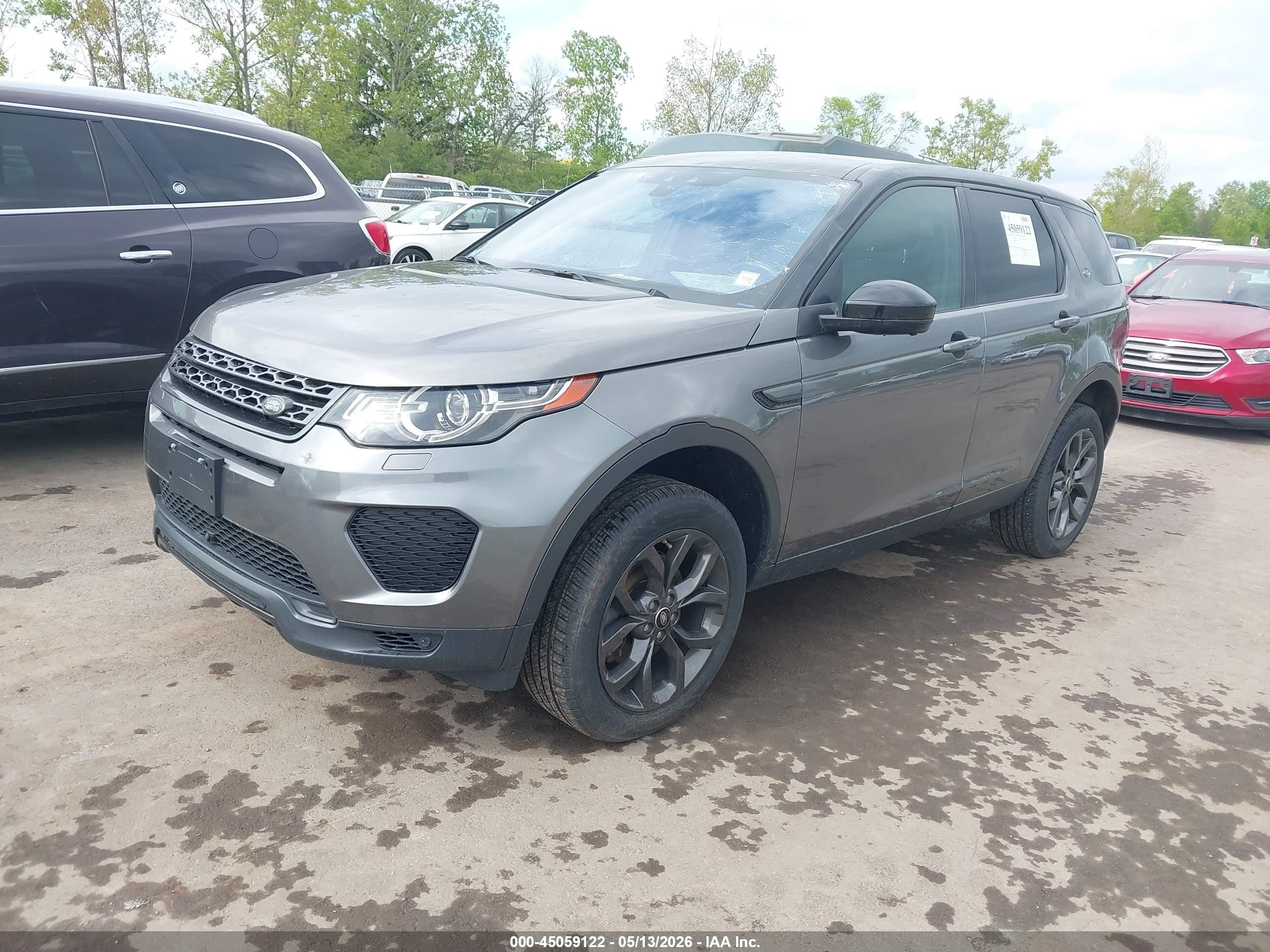 2019 Land Rover Discovery Sport VIN SALCR2FXXKH808498 IAAI salvage auction — Hail, Salvage (Ohio), sold $4,650 on 2026-06-30 (photo 2)