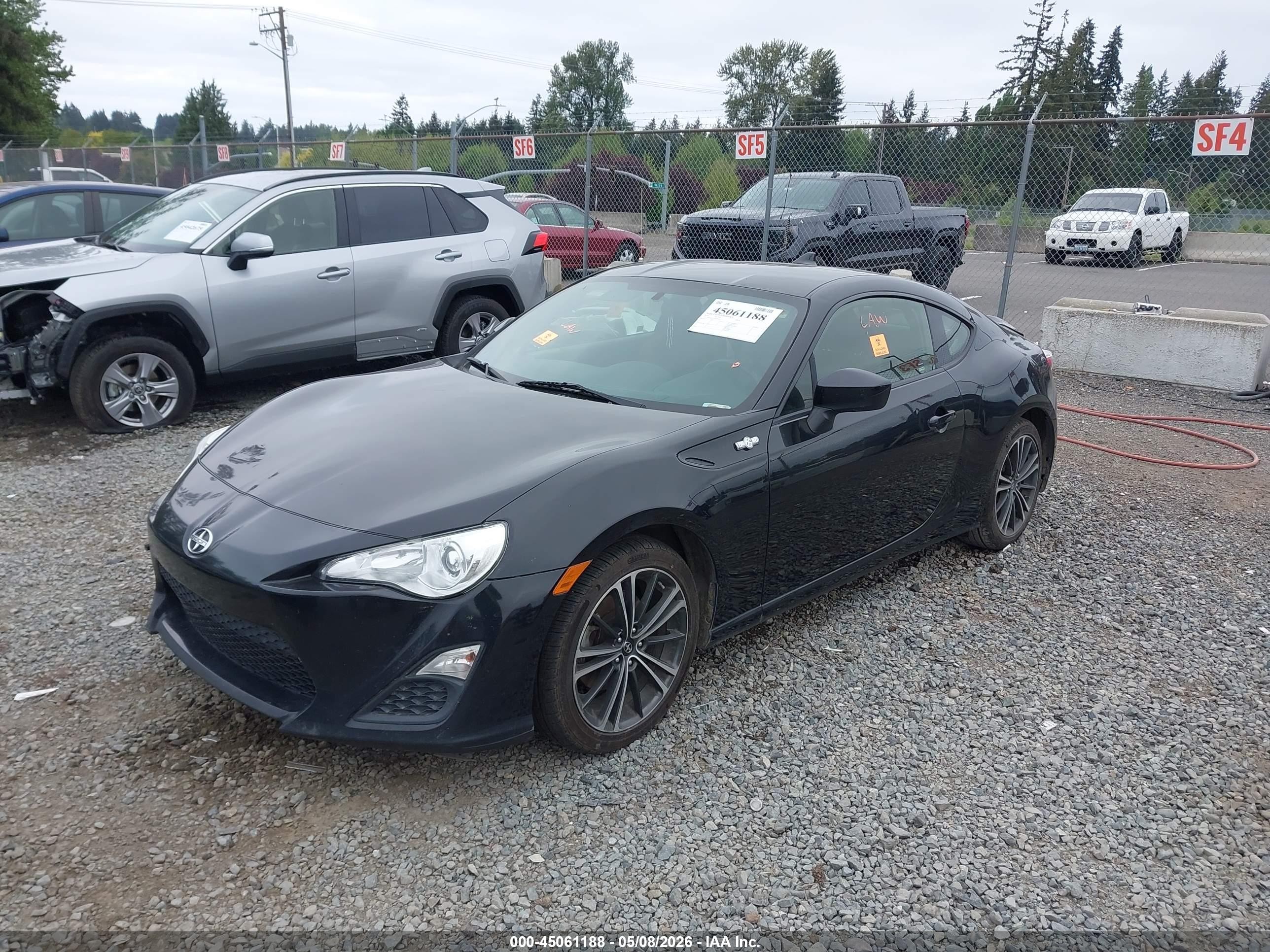 2015 Scion Fr-s VIN JF1ZNAA15F9705246 IAAI salvage auction — Theft, Bill Of Sale (Washington), sold $3,150 on 2026-09-19 (photo 2)
