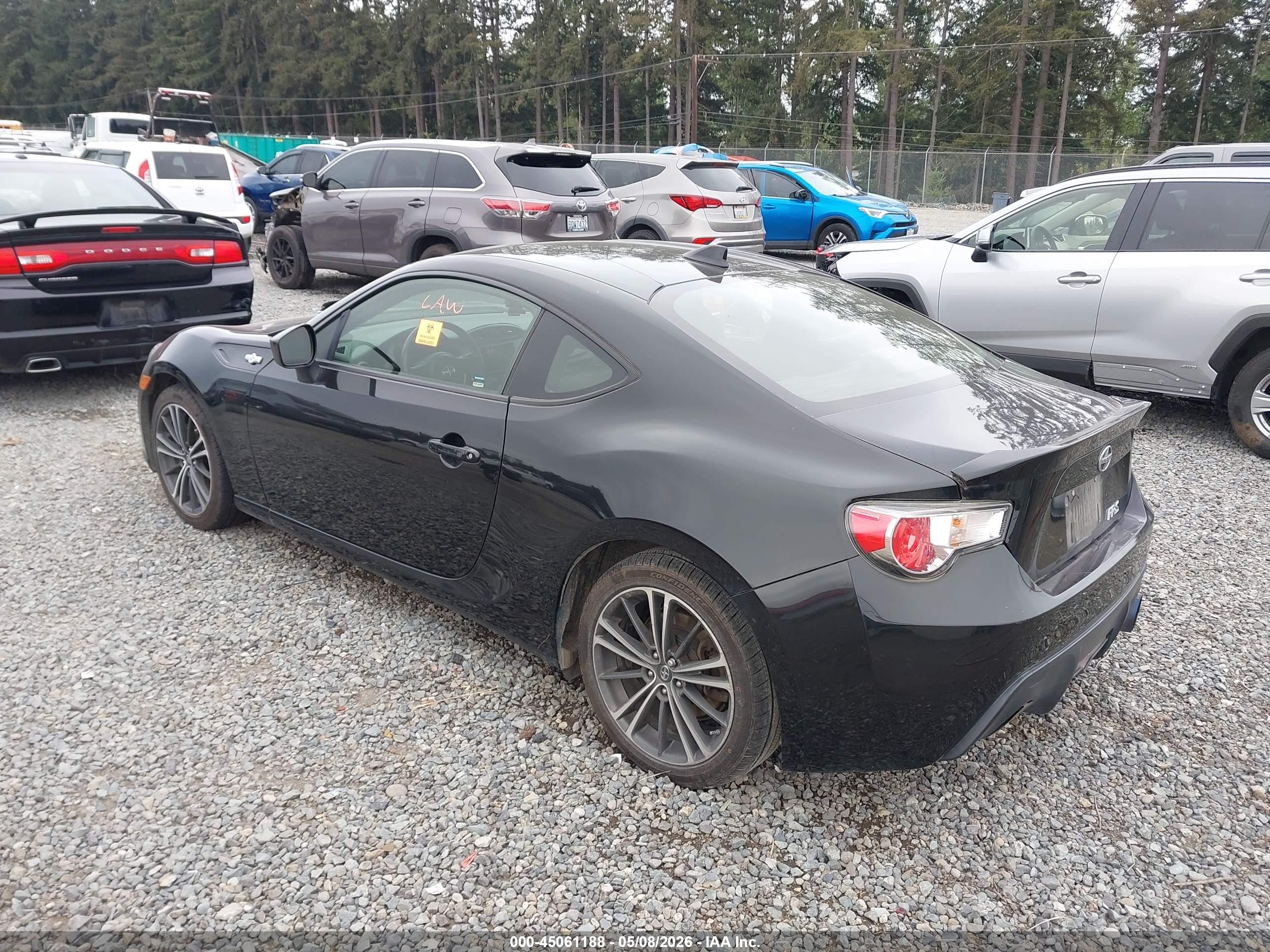 2015 Scion Fr-s VIN JF1ZNAA15F9705246 IAAI salvage auction — Theft, Bill Of Sale (Washington), sold $3,150 on 2026-09-19 (photo 3)