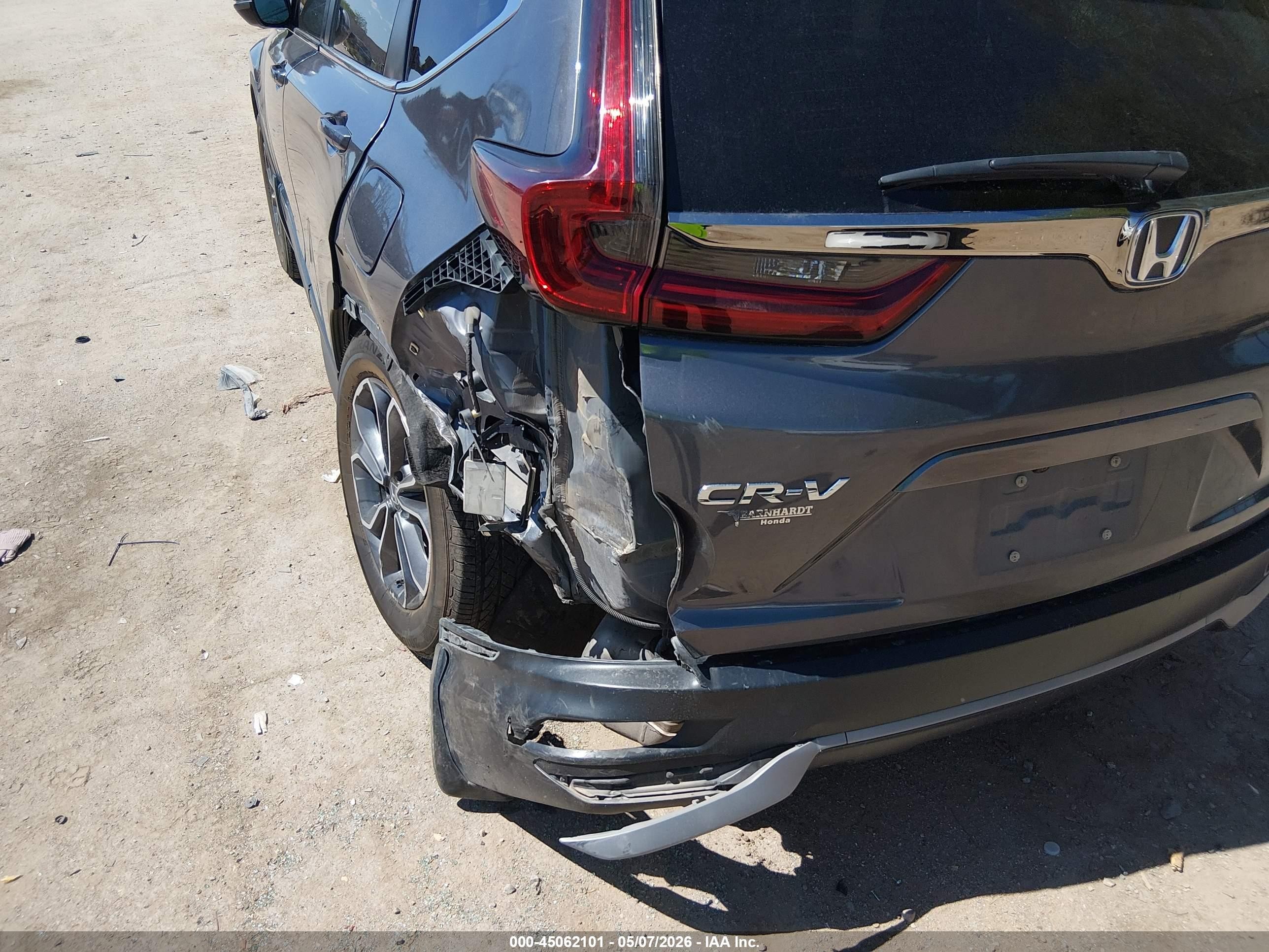 2022 Honda CR-V VIN 2HKRW1H55NH403428 IAAI salvage auction — Rear End, Salvage (Arizona), sold $6,800 on 2026-07-09 (photo 6)