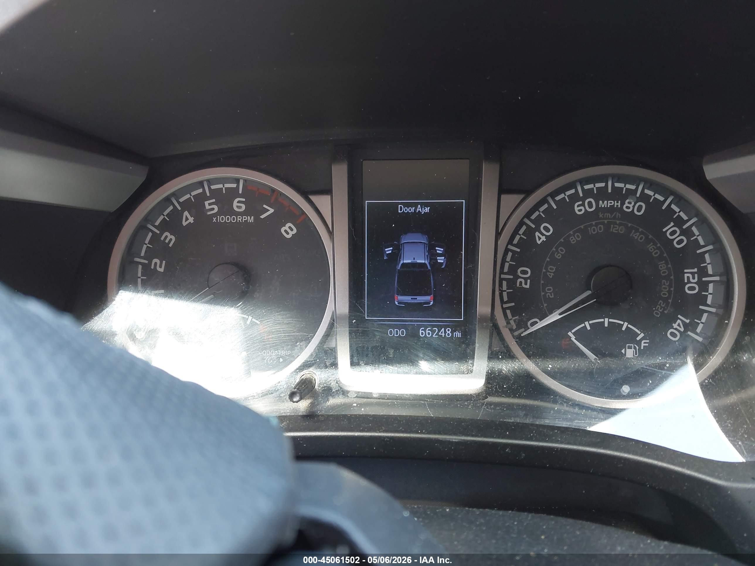 2018 Toyota Tacoma VIN 3TMBZ5DN0JM012391 IAAI salvage auction — Unknown, Salvage (California), sold $8,550 on 2026-07-09 (photo 7)