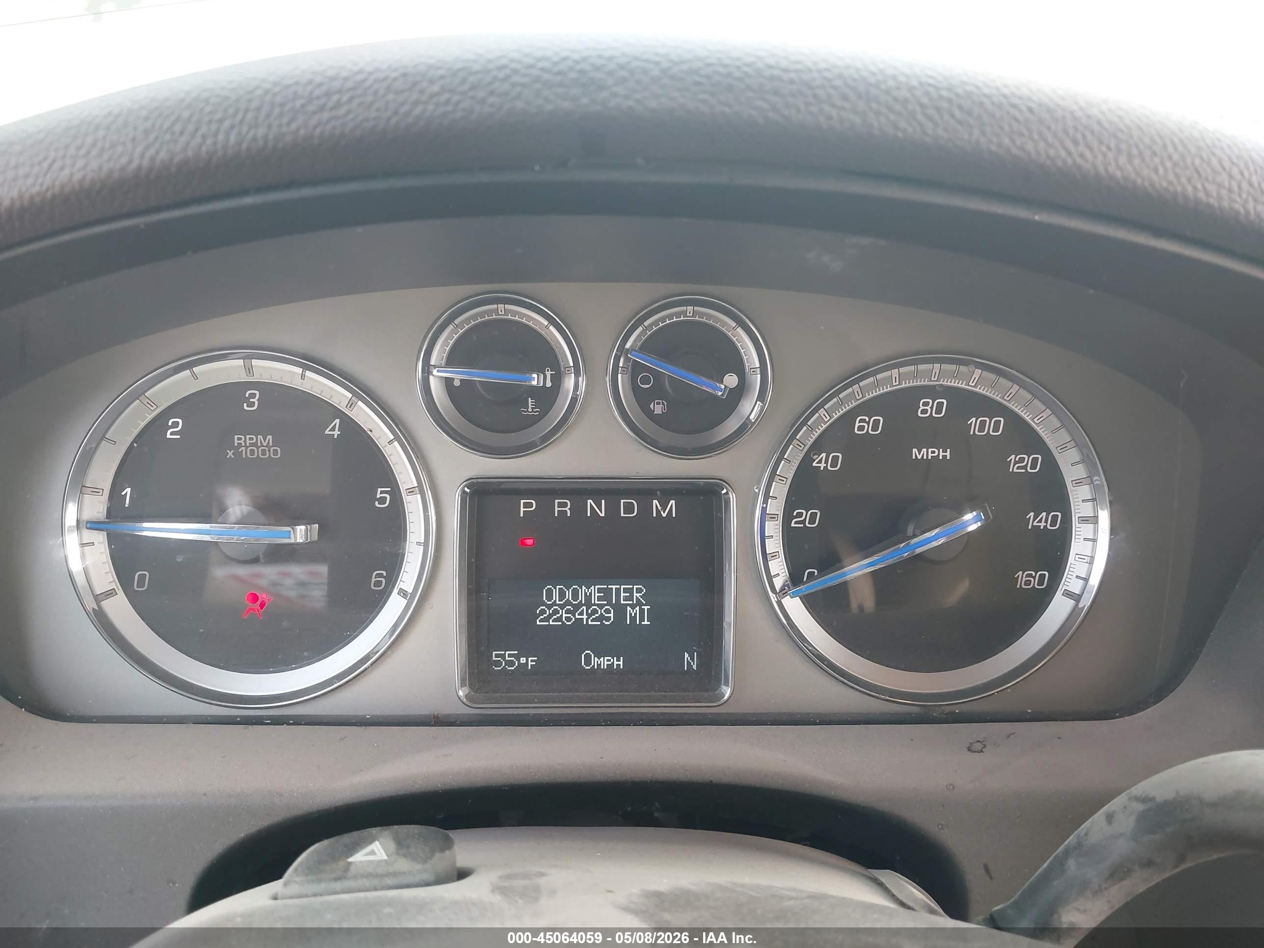 2009 Cadillac Escalade VIN 1GYFC23299R105438 IAAI salvage auction — Front End, Original (Texas), sold $1,200 on 2026-09-22 (photo 7)