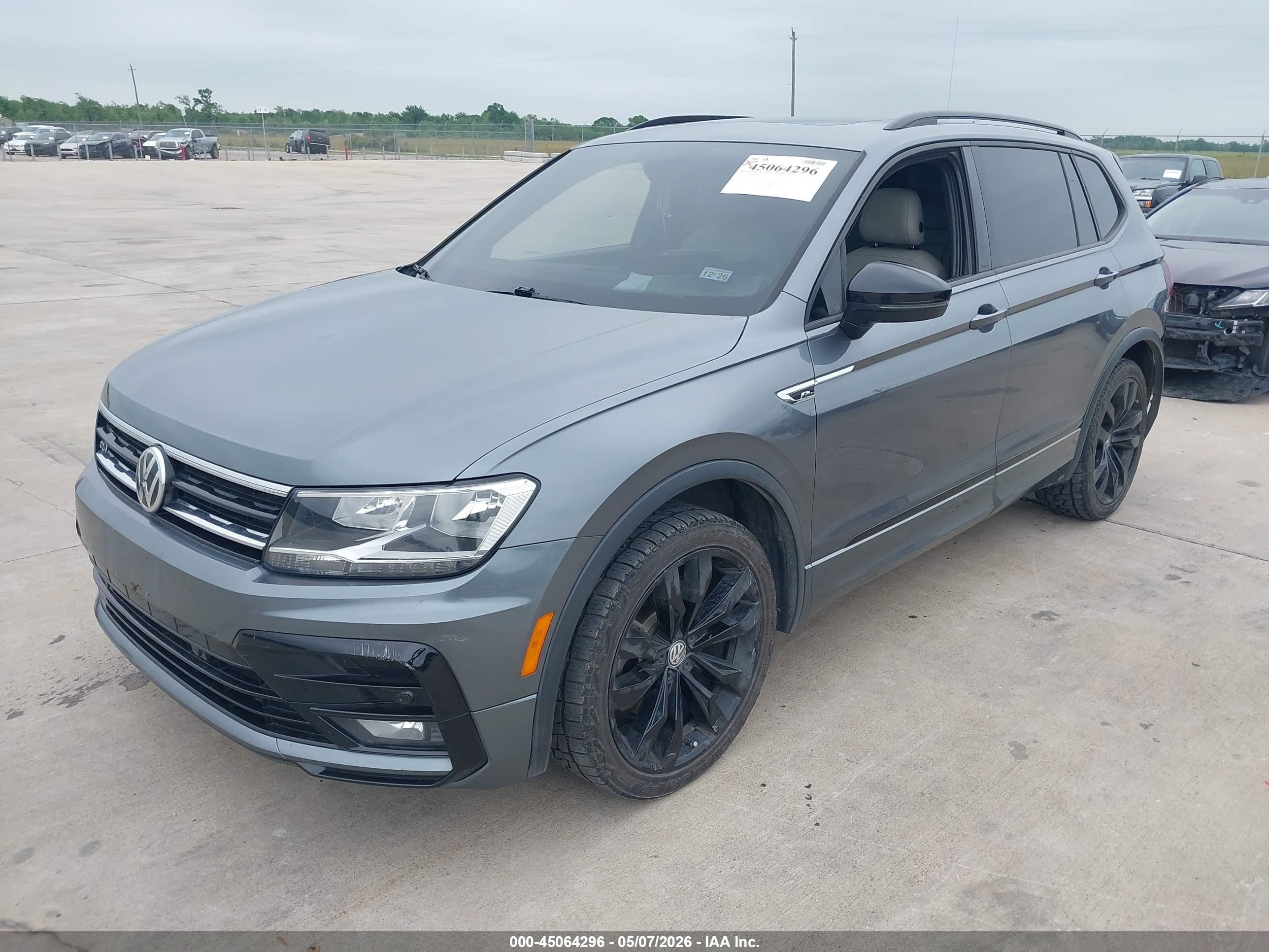 2021 Volkswagen Tiguan VIN 3VV3B7AX6MM065533 IAAI salvage auction — Rear End, Original (Texas), sold $7,200 on 2026-09-24 (photo 2)