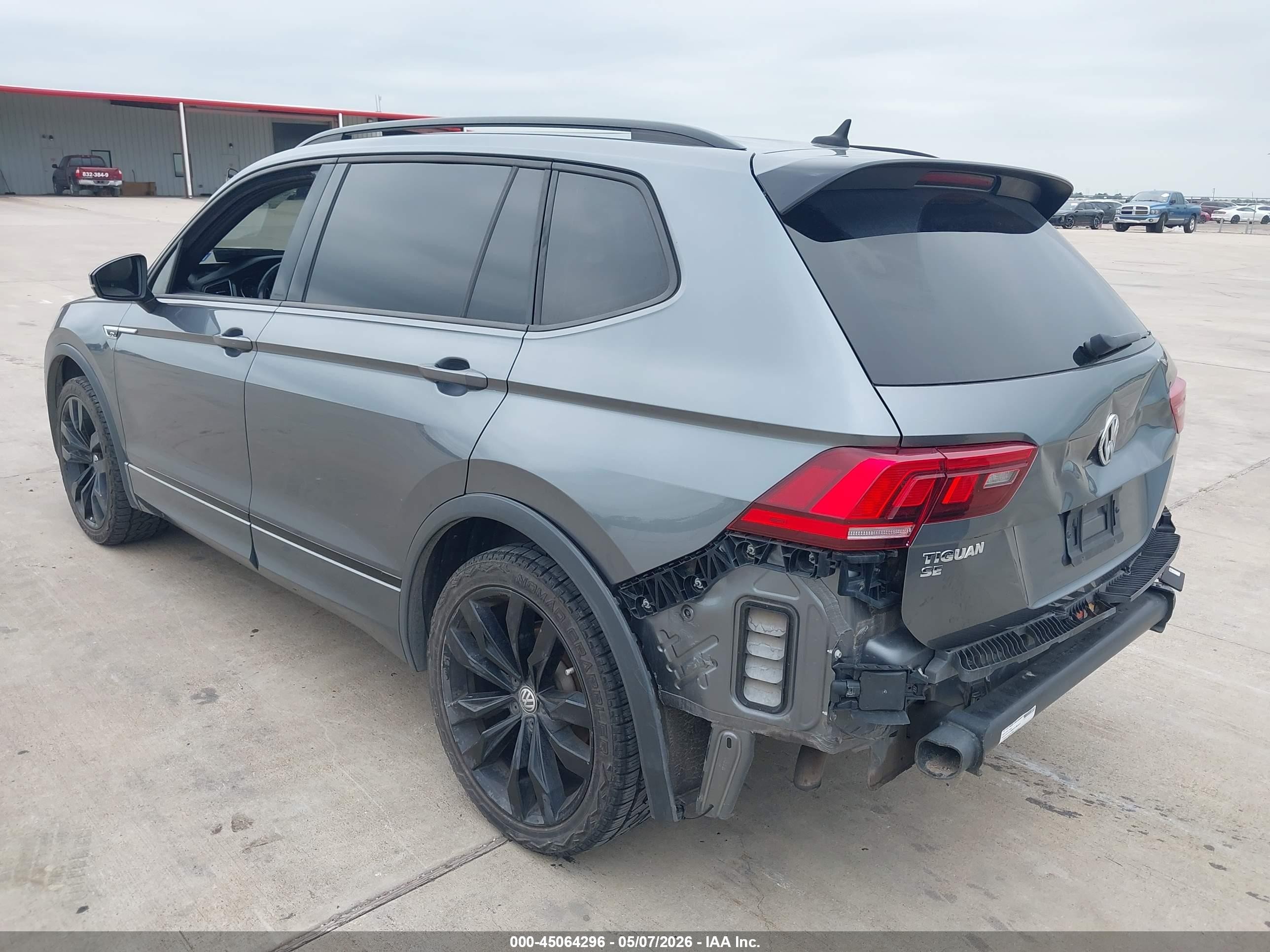 2021 Volkswagen Tiguan VIN 3VV3B7AX6MM065533 IAAI salvage auction — Rear End, Original (Texas), sold $7,200 on 2026-09-24 (photo 3)