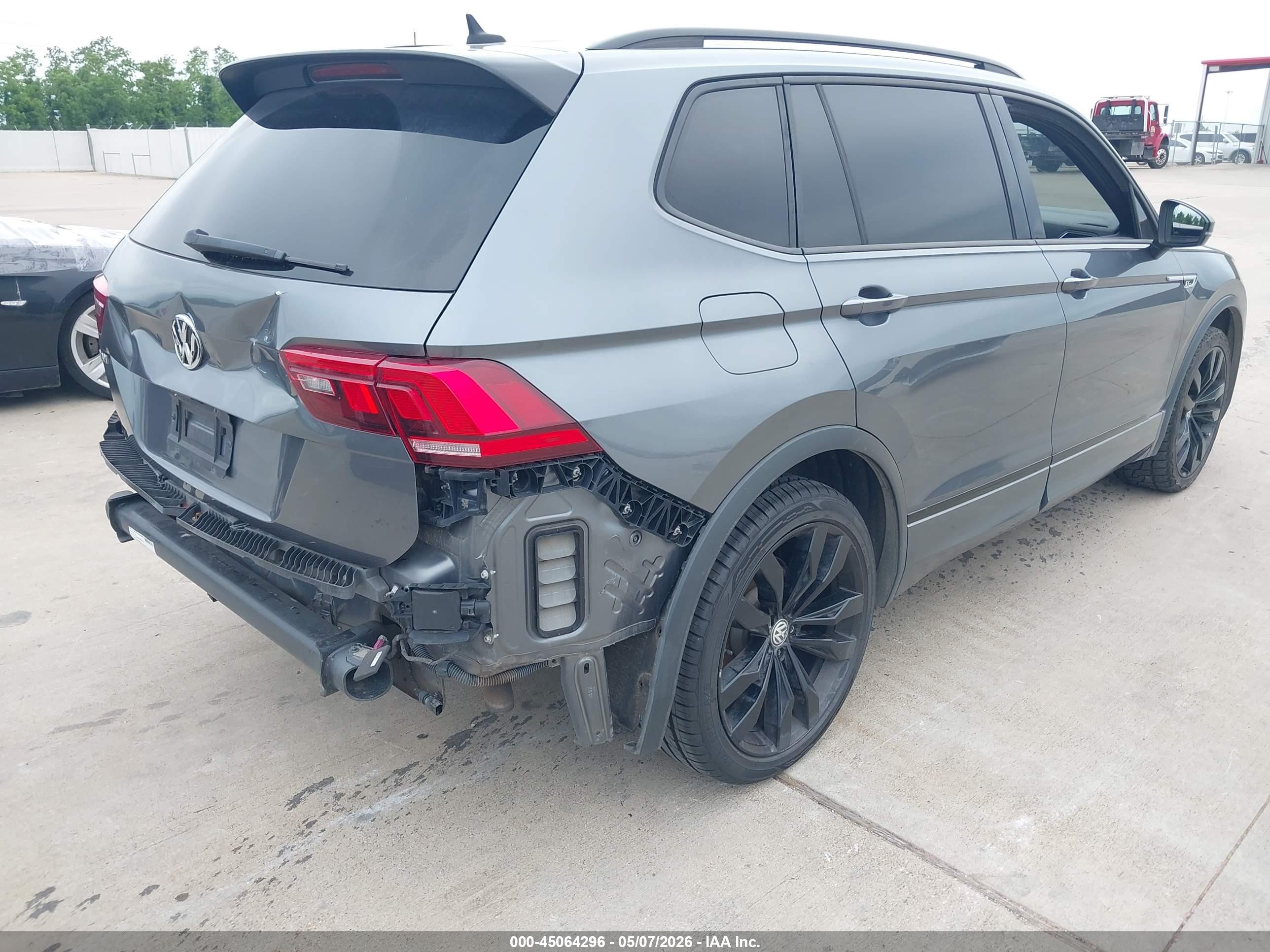 2021 Volkswagen Tiguan VIN 3VV3B7AX6MM065533 IAAI salvage auction — Rear End, Original (Texas), sold $7,200 on 2026-09-24 (photo 4)