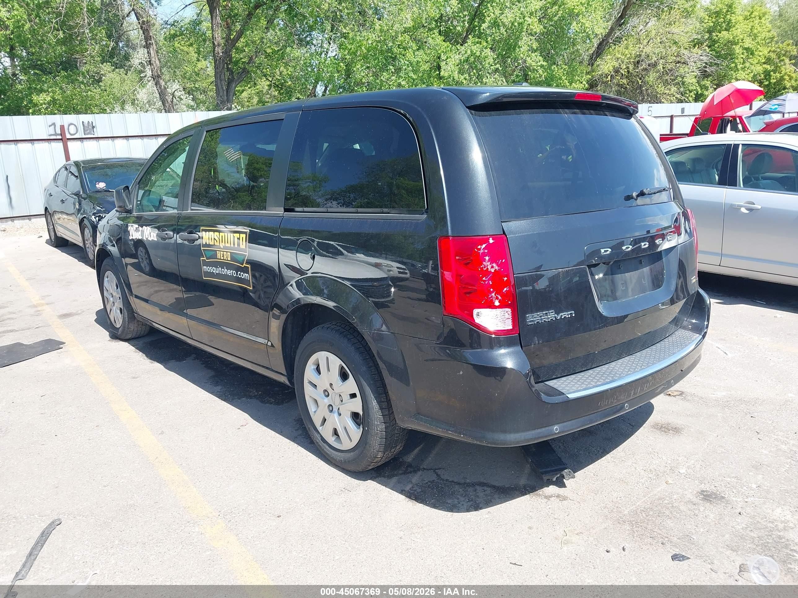 2019 Dodge Grand Caravan VIN 2C4RDGBGXKR527759 IAAI salvage auction — Side, Salvage (Utah), sold $1,750 on 2026-07-09 (photo 3)