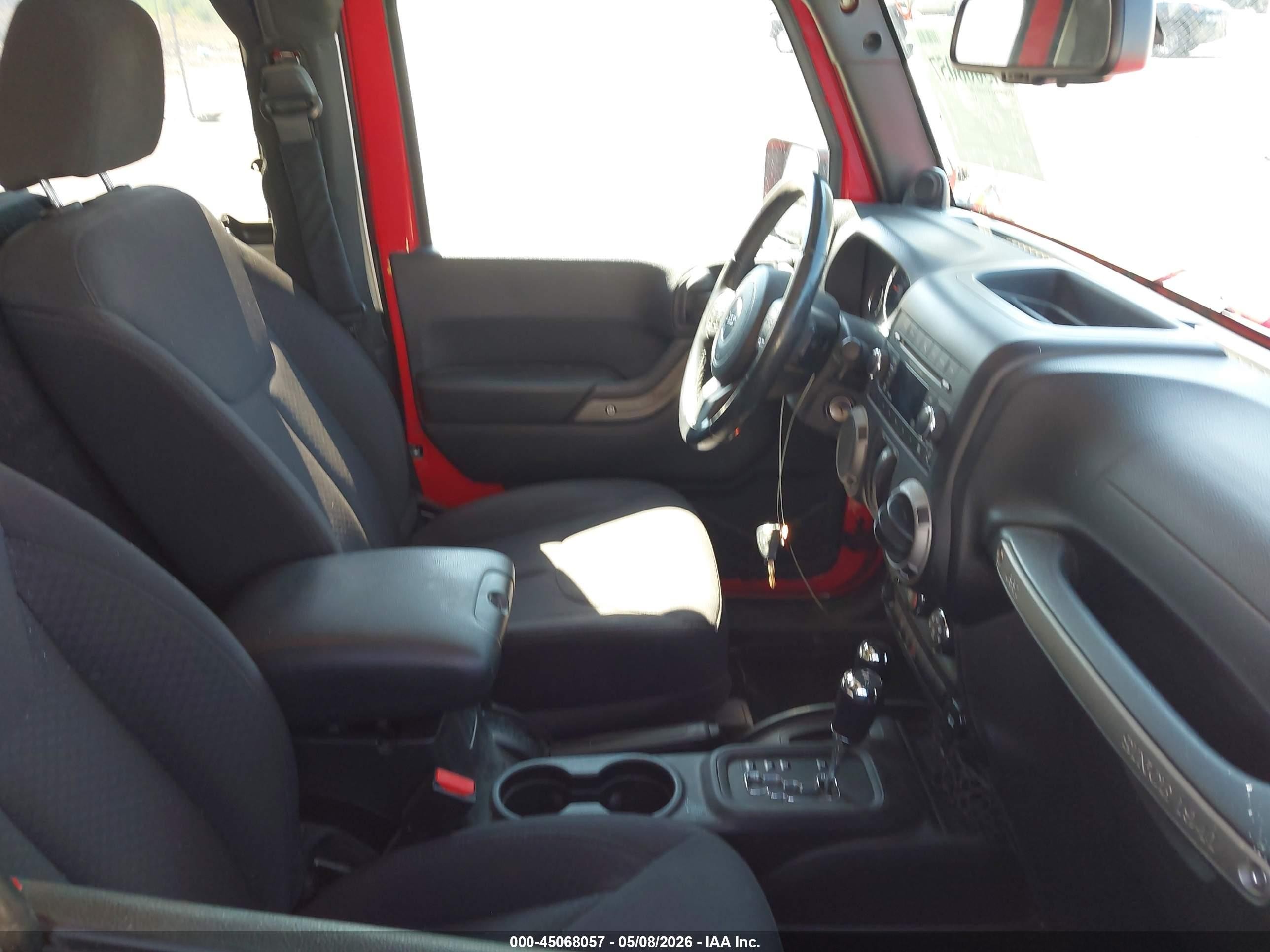 2013 Jeep Wrangler VIN 1C4AJWAGXDL677562 IAAI salvage auction — Side, Salvage (Utah), sold $5,450 on 2026-07-09 (photo 5)