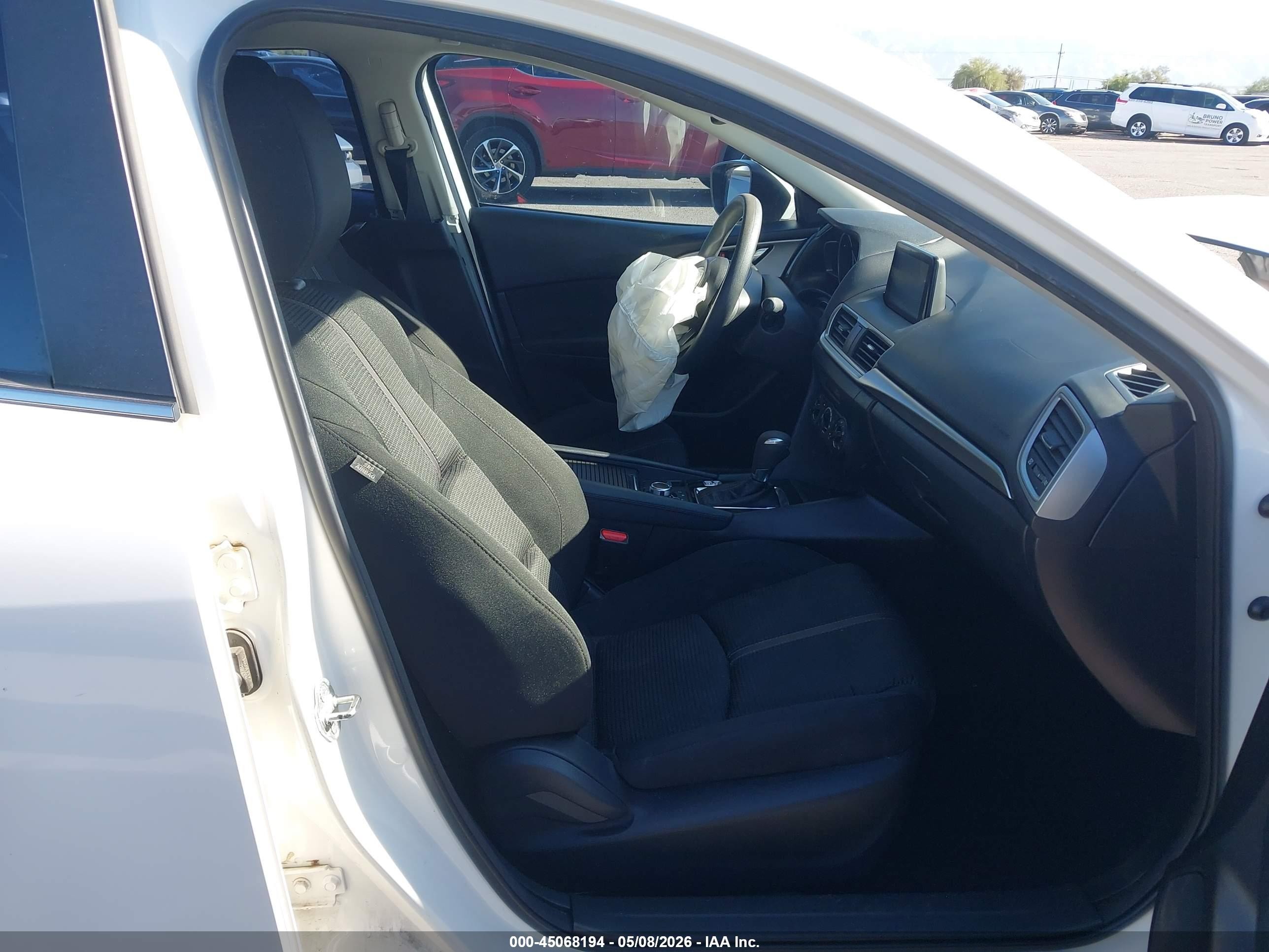 2018 Mazda 3 VIN 3MZBN1U74JM198357 IAAI salvage auction — Unknown, Salvage (Arizona), sold $3,150 on 2026-07-09 (photo 5)