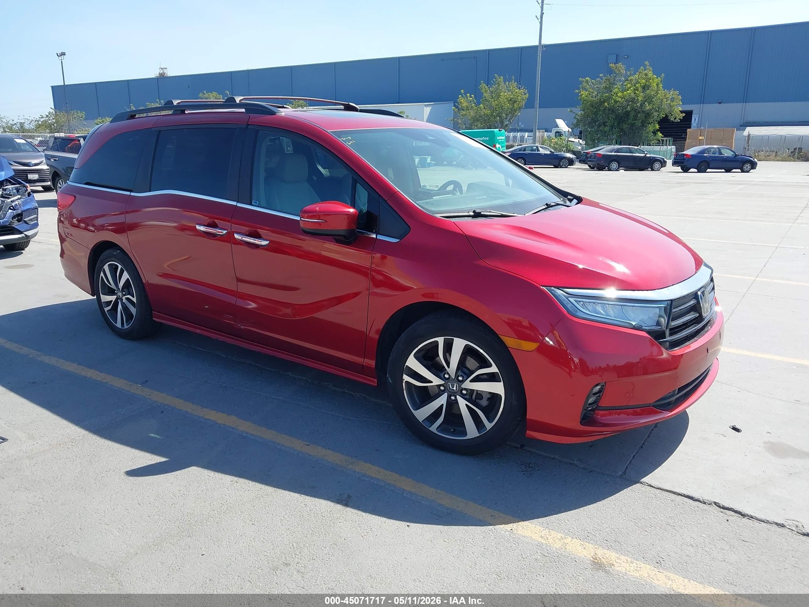 2023 Honda Odyssey VIN 5FNRL6H82PB061664 — IAAI salvage auction photo
