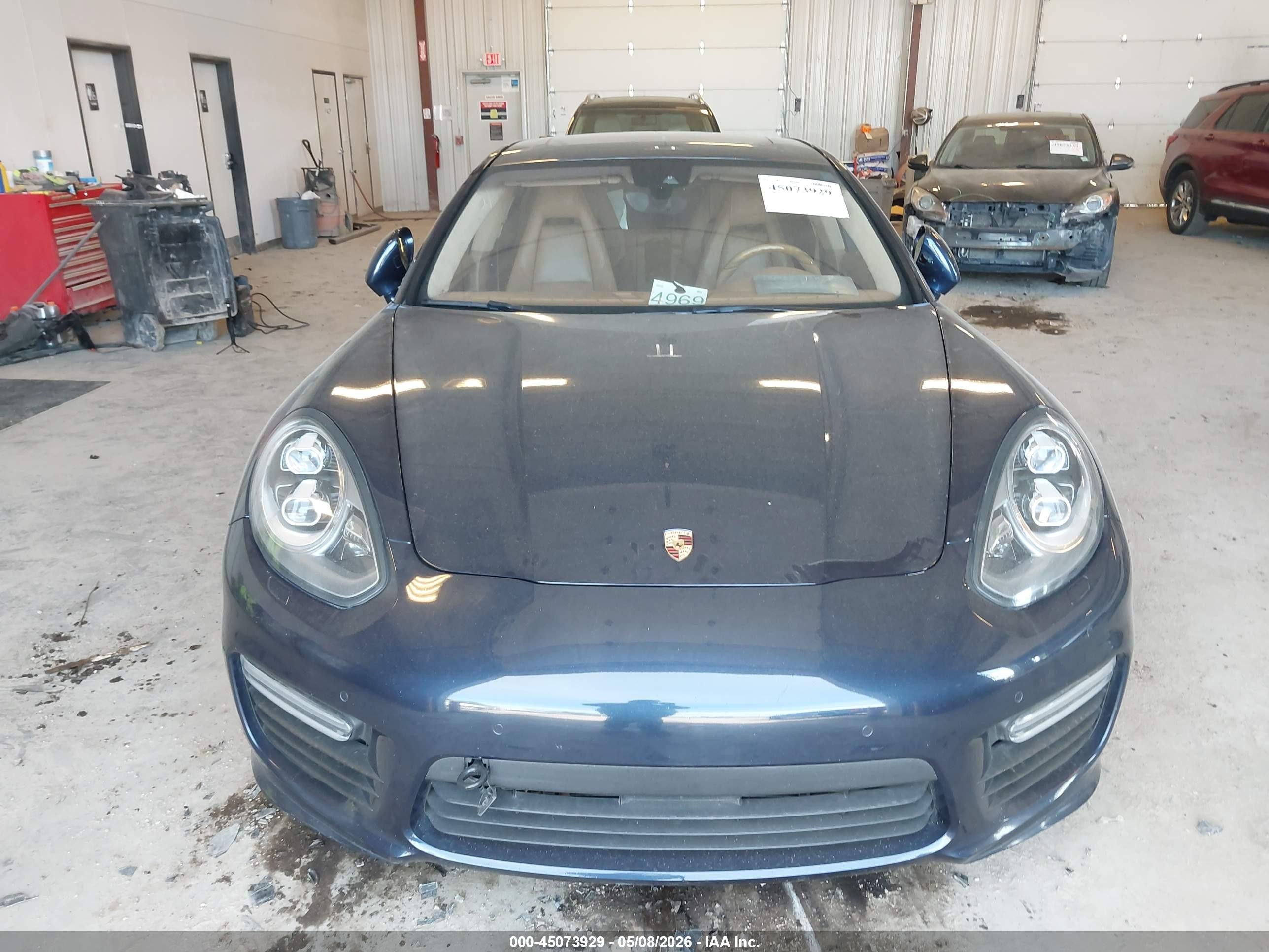 2014 Porsche Panamera VIN WP0AF2A78EL083371 IAAI salvage auction — Engine Damage, Salvage (Montana), sold $3,375 on 2026-07-07 (photo 6)