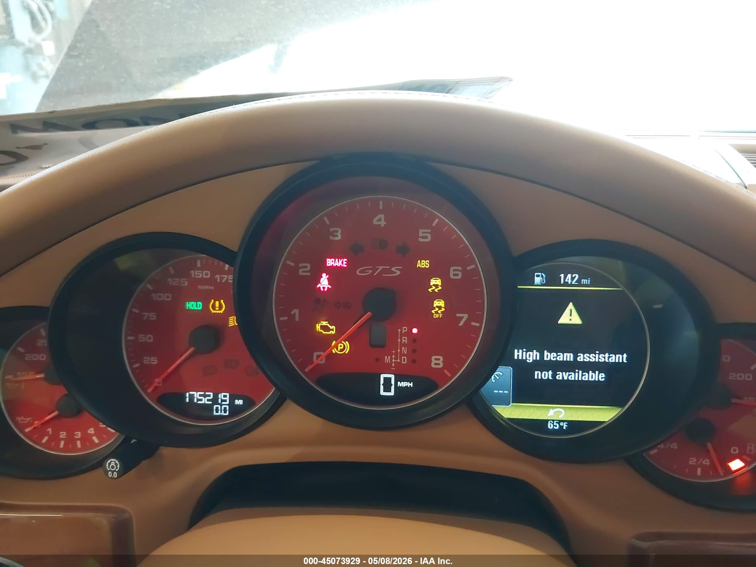 2014 Porsche Panamera VIN WP0AF2A78EL083371 IAAI salvage auction — Engine Damage, Salvage (Montana), sold $3,375 on 2026-07-07 (photo 7)