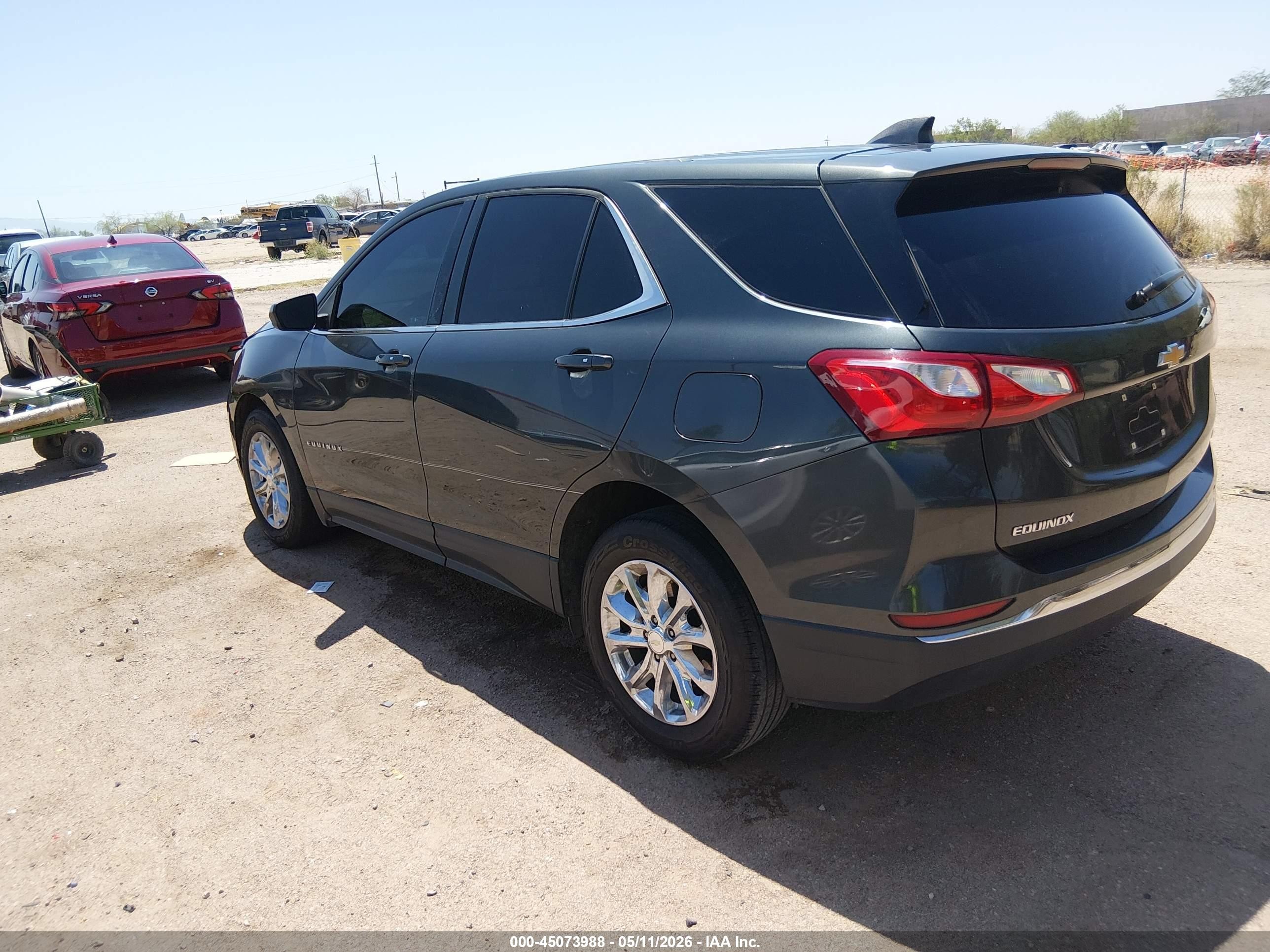 2018 Chevrolet Equinox VIN 3GNAXJEV8JS573966 IAAI salvage auction — Unknown, Salvage (Arizona), sold $2,900 on 2026-07-09 (photo 3)