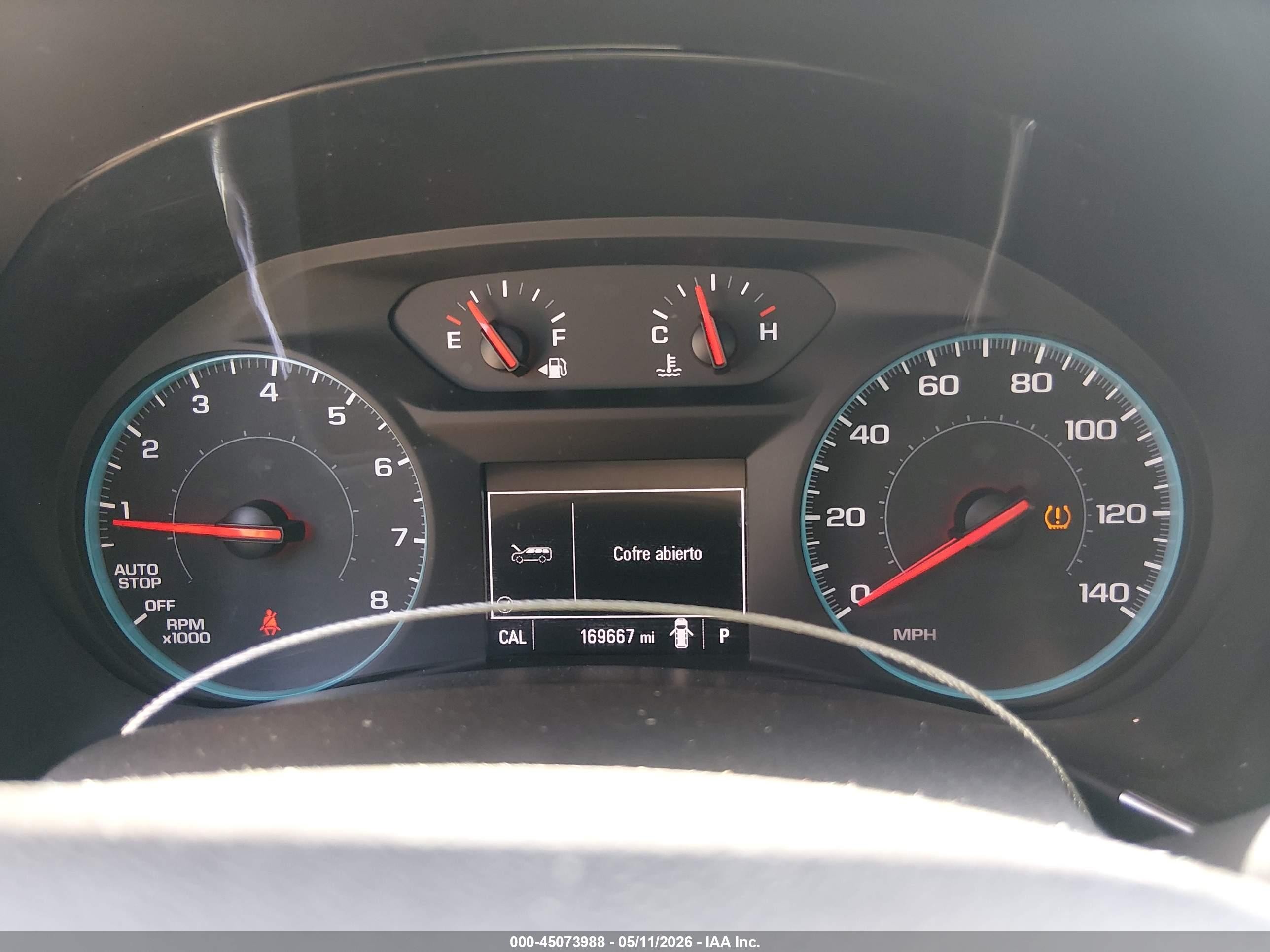 2018 Chevrolet Equinox VIN 3GNAXJEV8JS573966 IAAI salvage auction — Unknown, Salvage (Arizona), sold $2,900 on 2026-07-09 (photo 7)