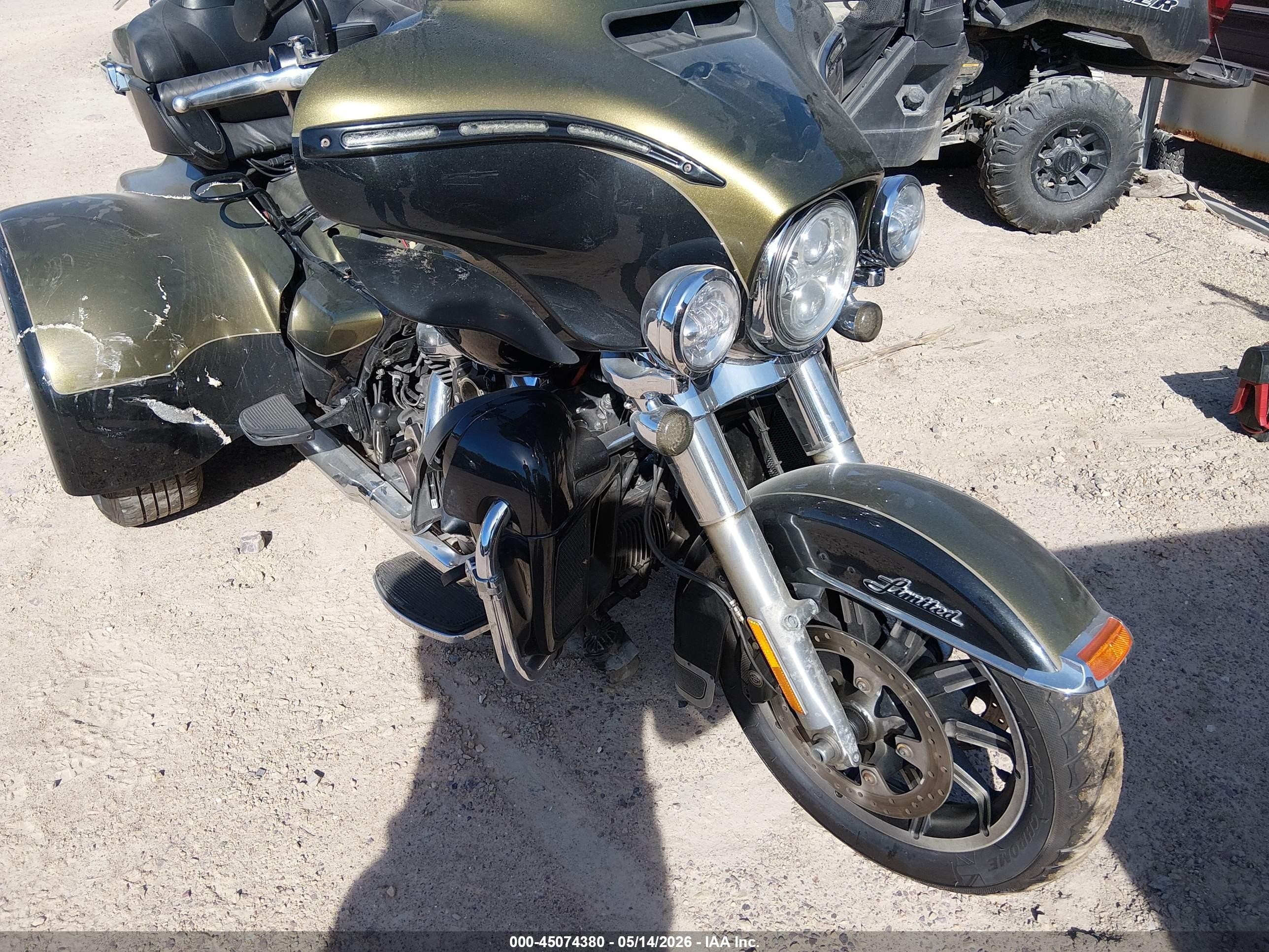 2018 Harley-davidson Fl VIN 1HD1KED17JB606110 IAAI salvage auction — Side, Clear (Wisconsin), sold $6,700 on 2026-06-09 (photo 1)