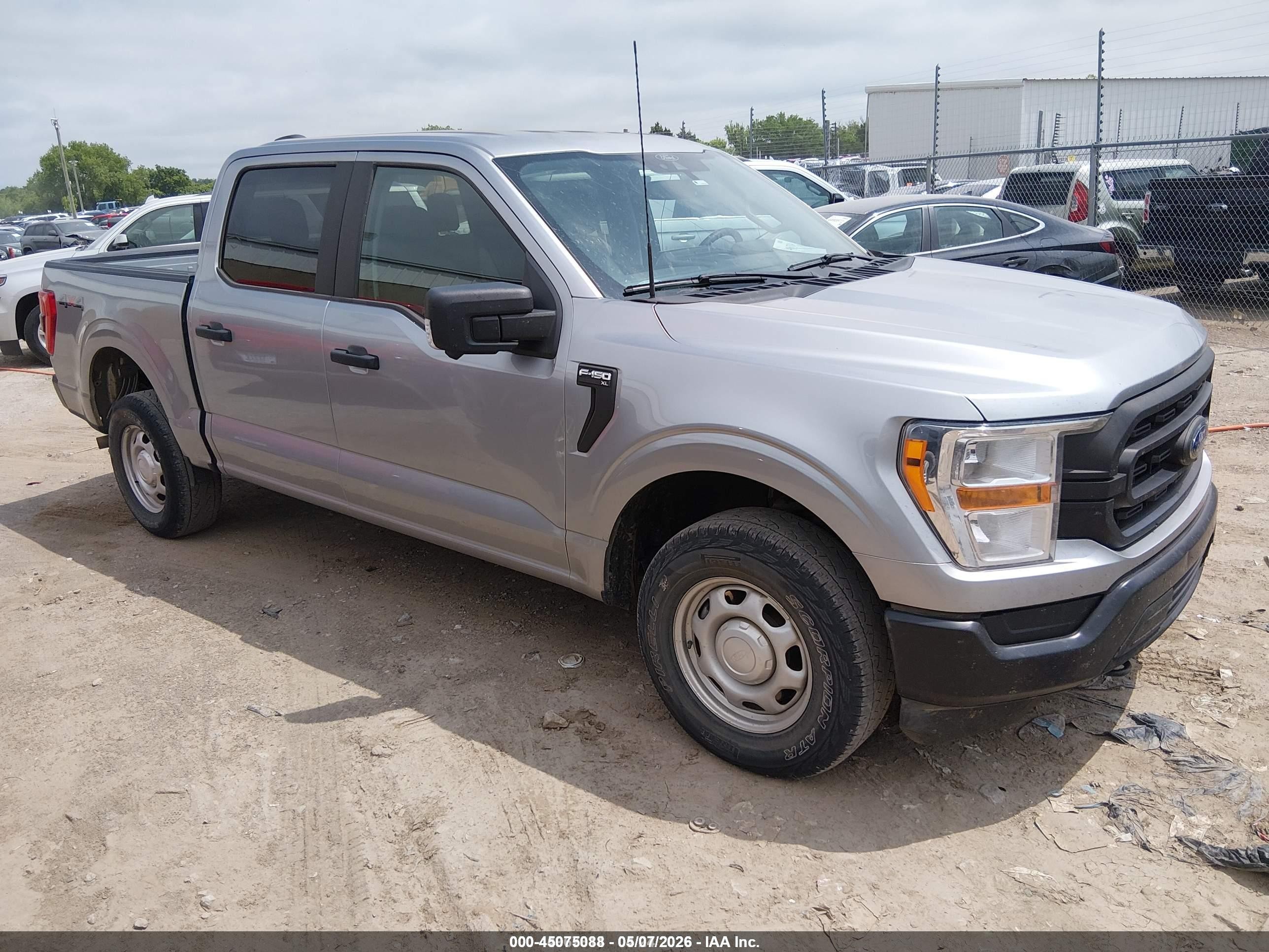 2021 Ford F-150 VIN 1FTEW1EB5MKE48359 IAAI salvage auction — Normal Wear, SF97 (Oklahoma), sold $19,775 on 2026-07-09 (photo 1)