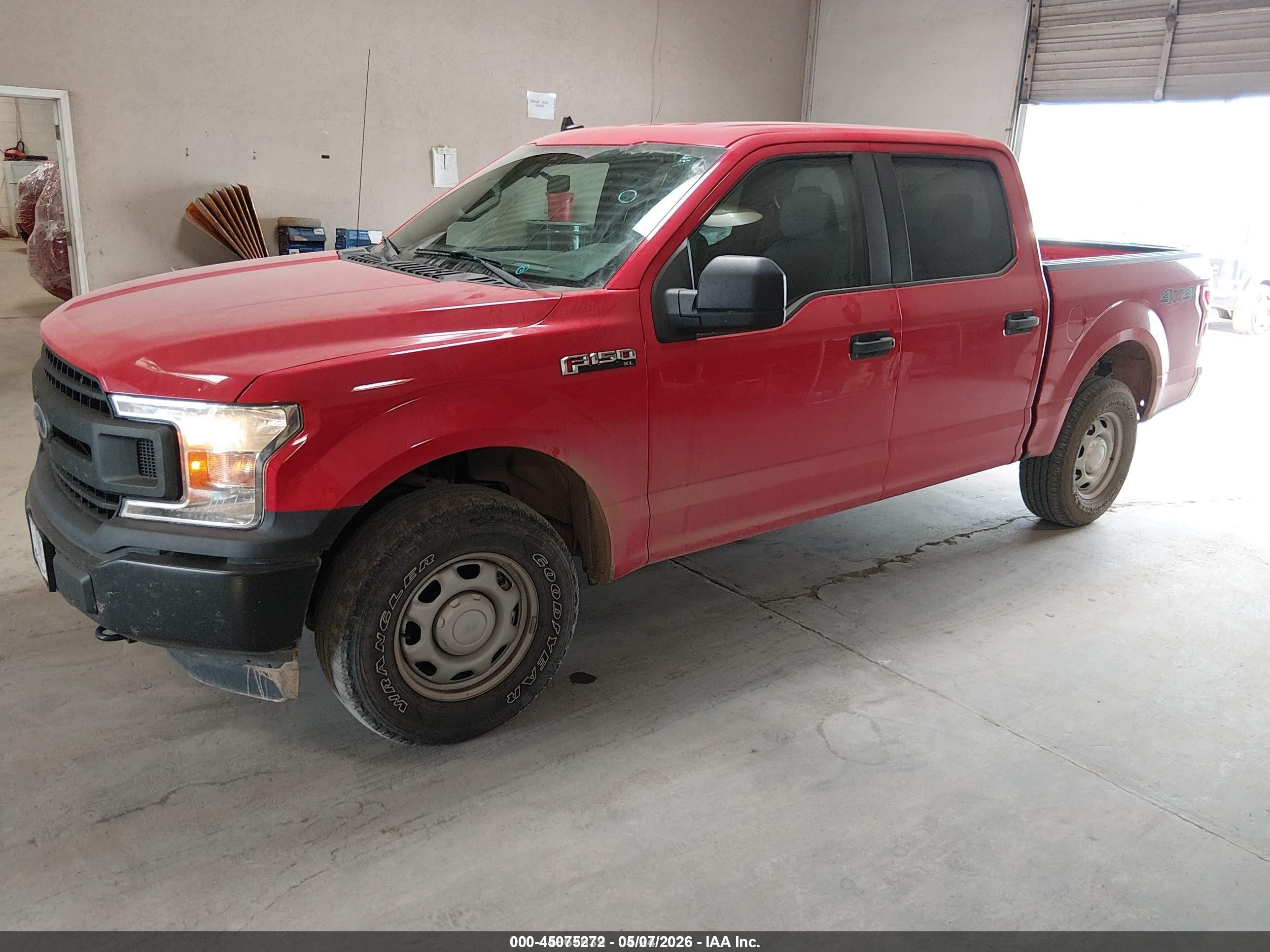 2020 Ford F-150 VIN 1FTEW1EB9LKE82013 IAAI salvage auction — Hail, SF97 (Oklahoma), sold $14,425 on 2026-07-09 (photo 2)