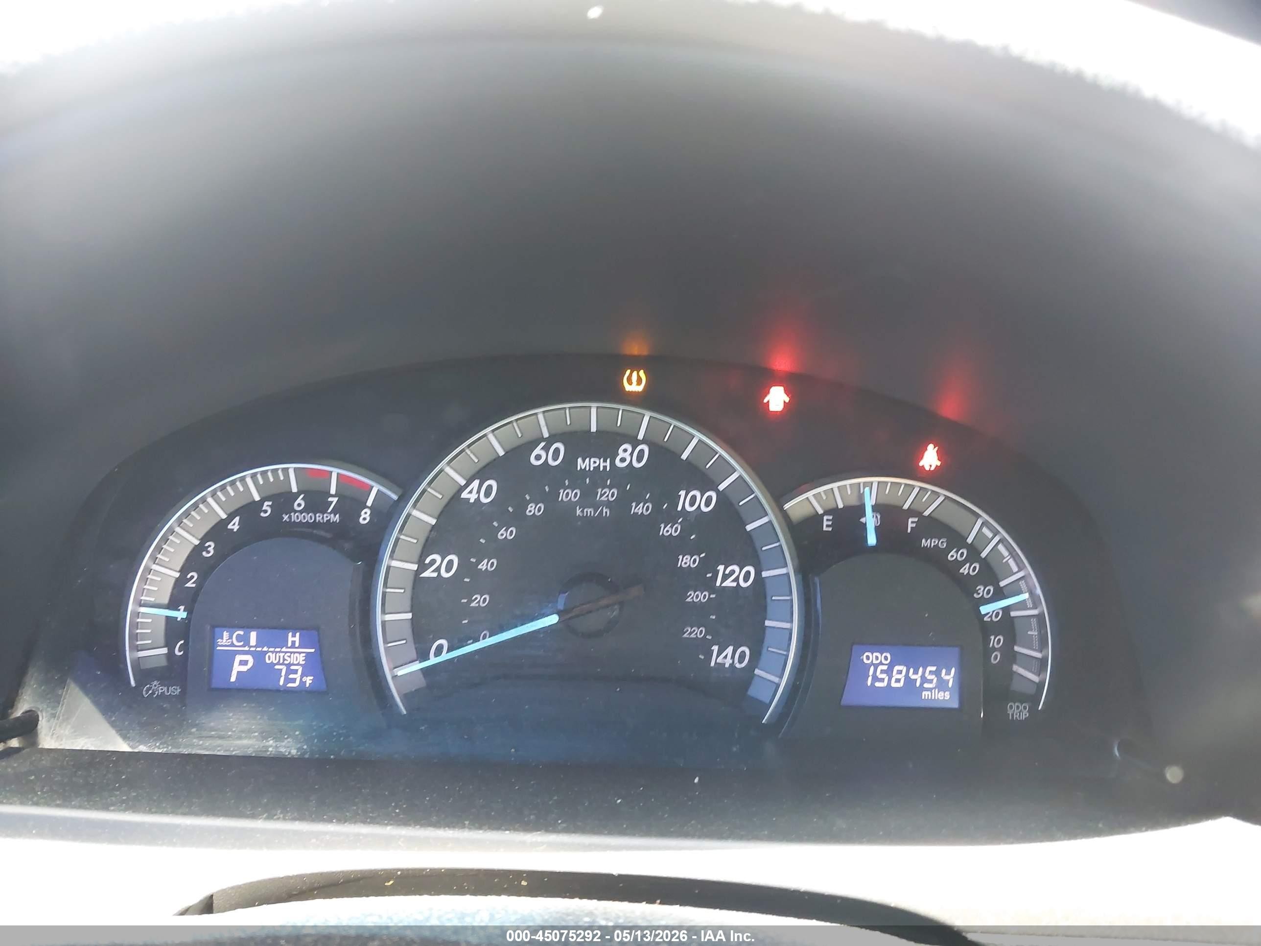 2013 Toyota Camry VIN 4T1BF1FK1DU642372 IAAI salvage auction — Side, Salvage (Georgia), sold $2,400 on 2026-06-23 (photo 7)