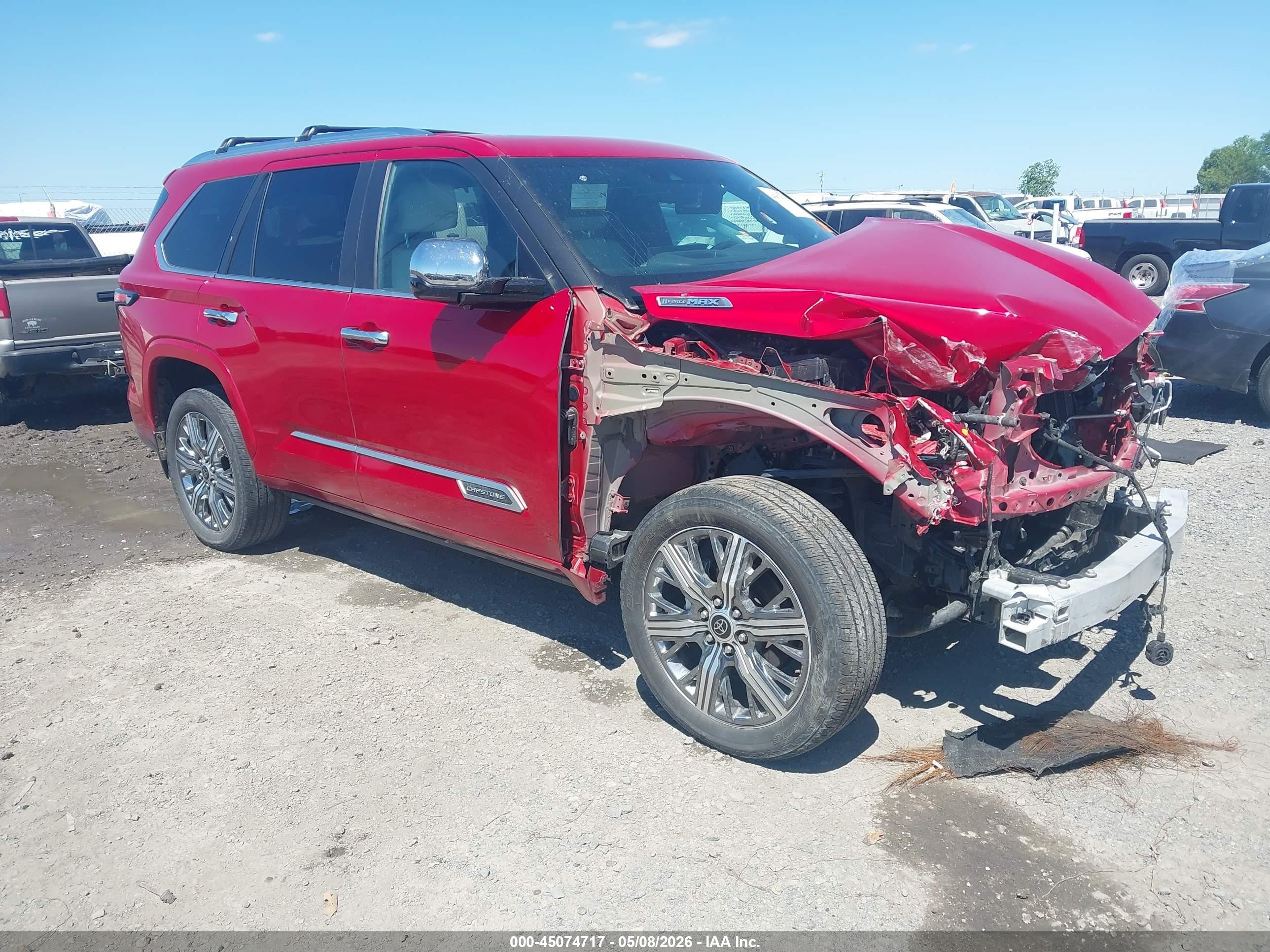 2024 Toyota Sequoia VIN 7SVAAABA3RX044906 — IAAI salvage auction photo