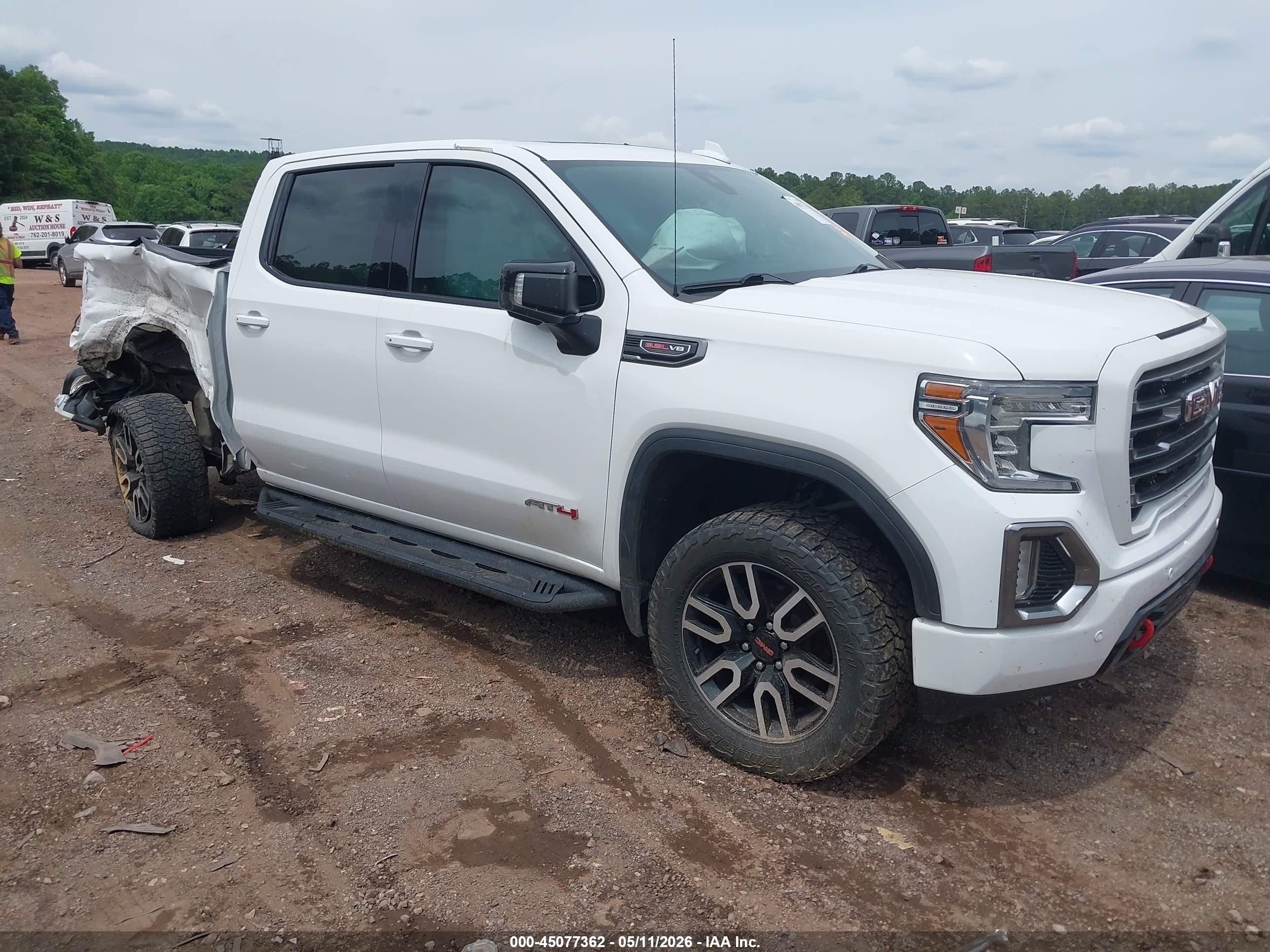 2020 GMC Sierra 1500 VIN 3GTP9EELXLG398726 — IAAI salvage auction photo