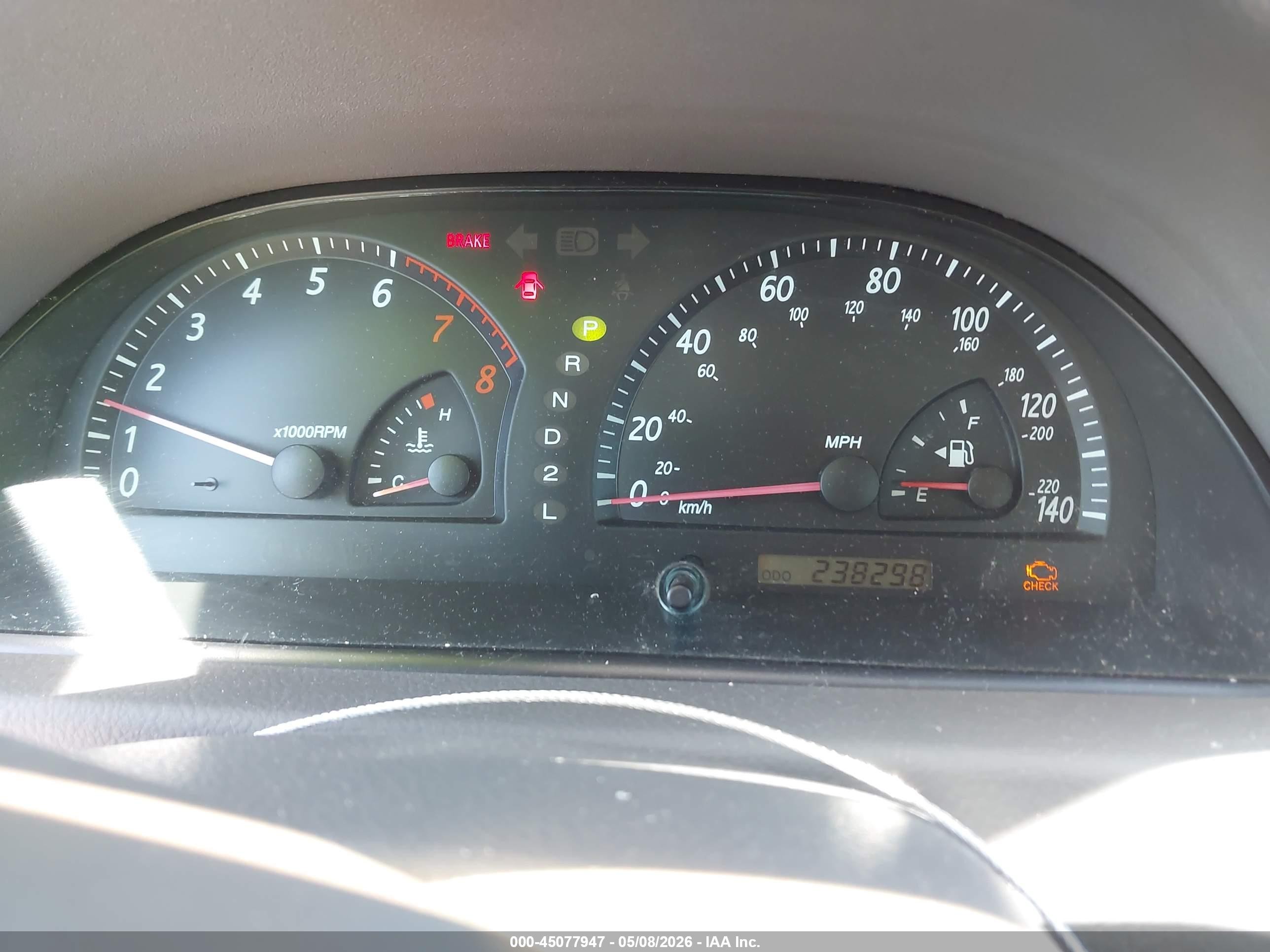 2003 Toyota Camry VIN 4T1BE32K63U720292 IAAI salvage auction — Normal Wear, Clear - Dealer Only (California), sold $550 on 2026-05-14 (photo 7)