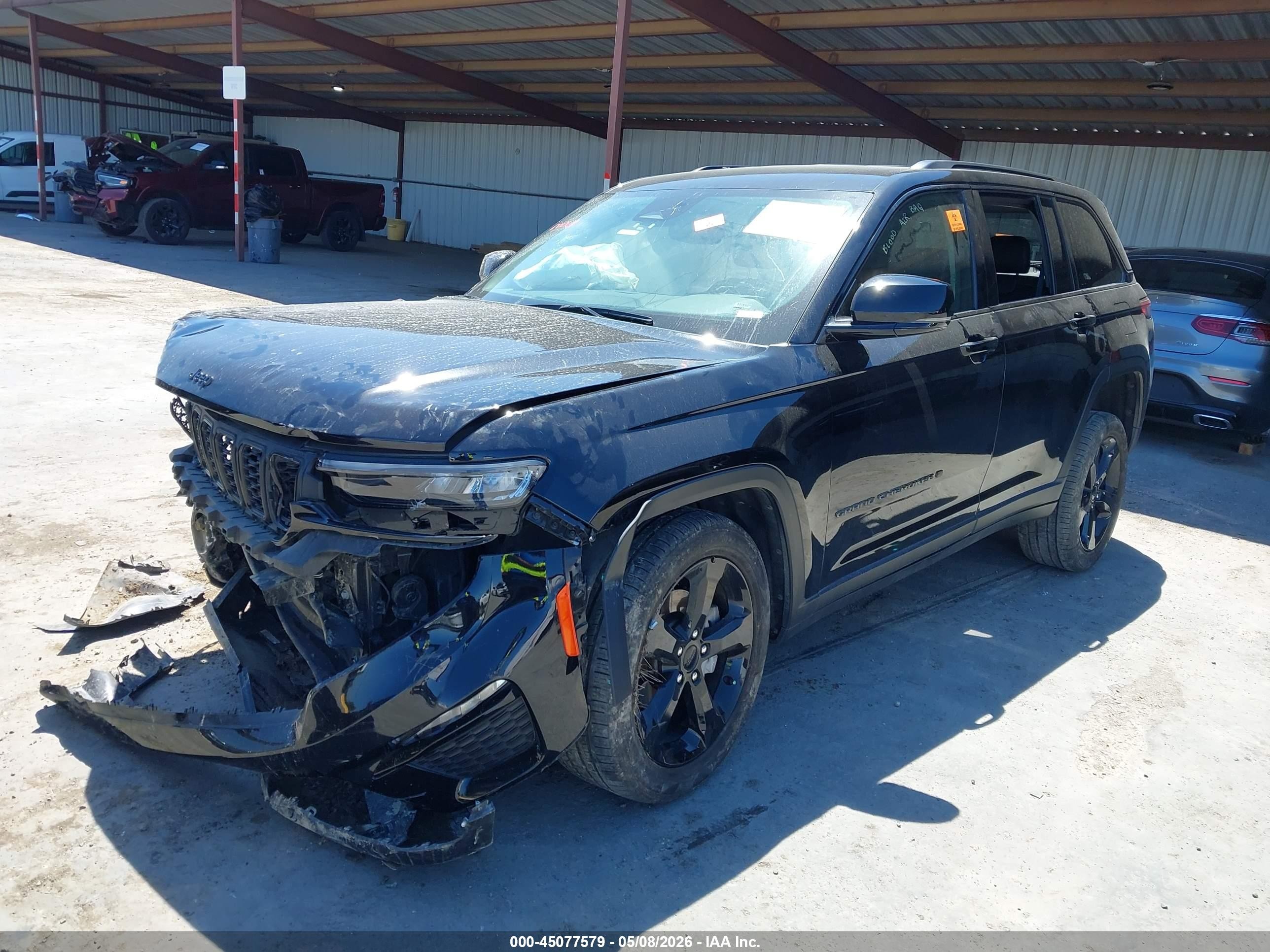 2024 Jeep Grand Cherokee VIN 1C4RJHBG8RC702396 IAAI salvage auction — Front End, Salvage (California), sold $5,500 on 2026-07-06 (photo 2)