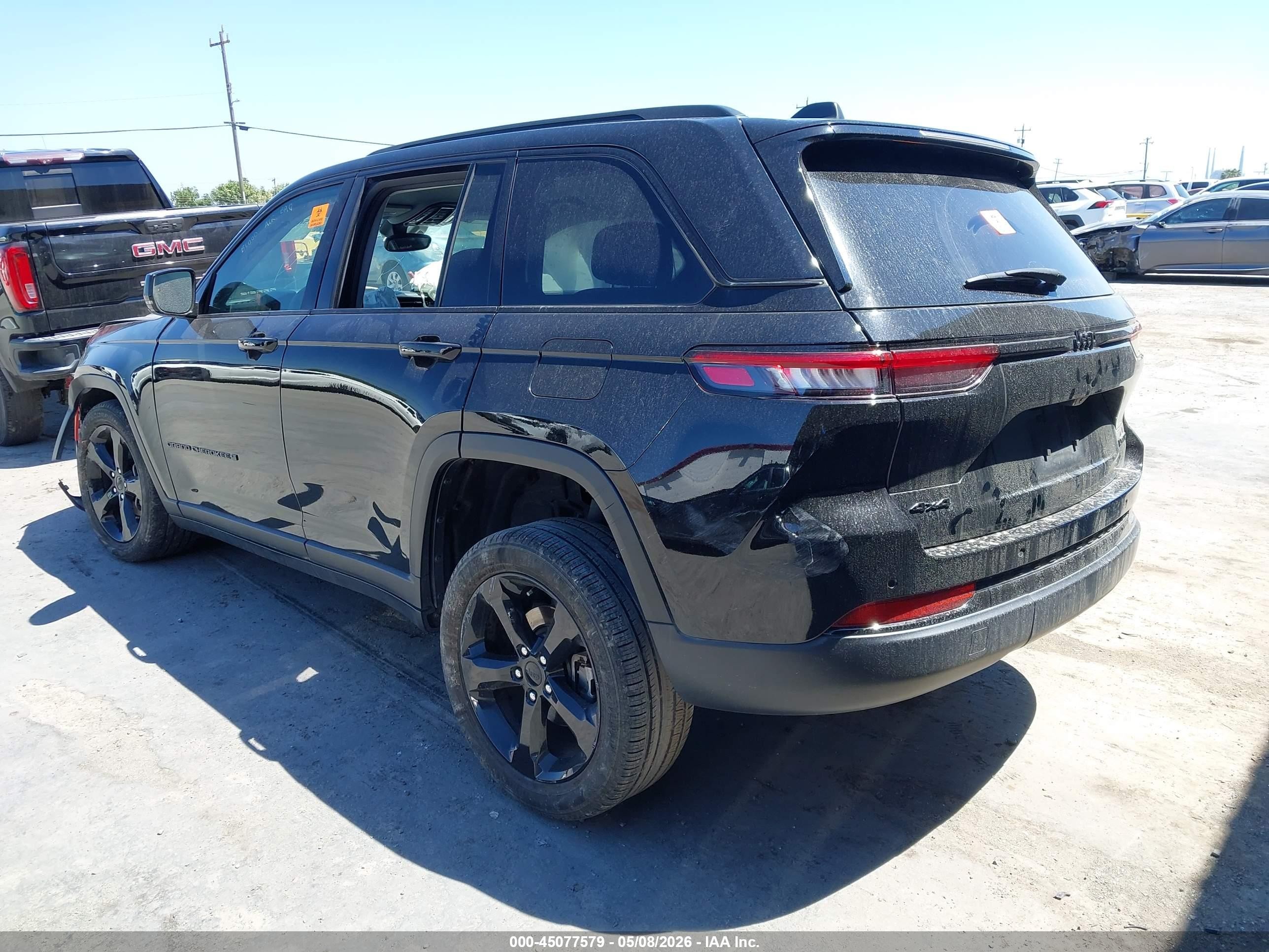 2024 Jeep Grand Cherokee VIN 1C4RJHBG8RC702396 IAAI salvage auction — Front End, Salvage (California), sold $5,500 on 2026-07-06 (photo 3)
