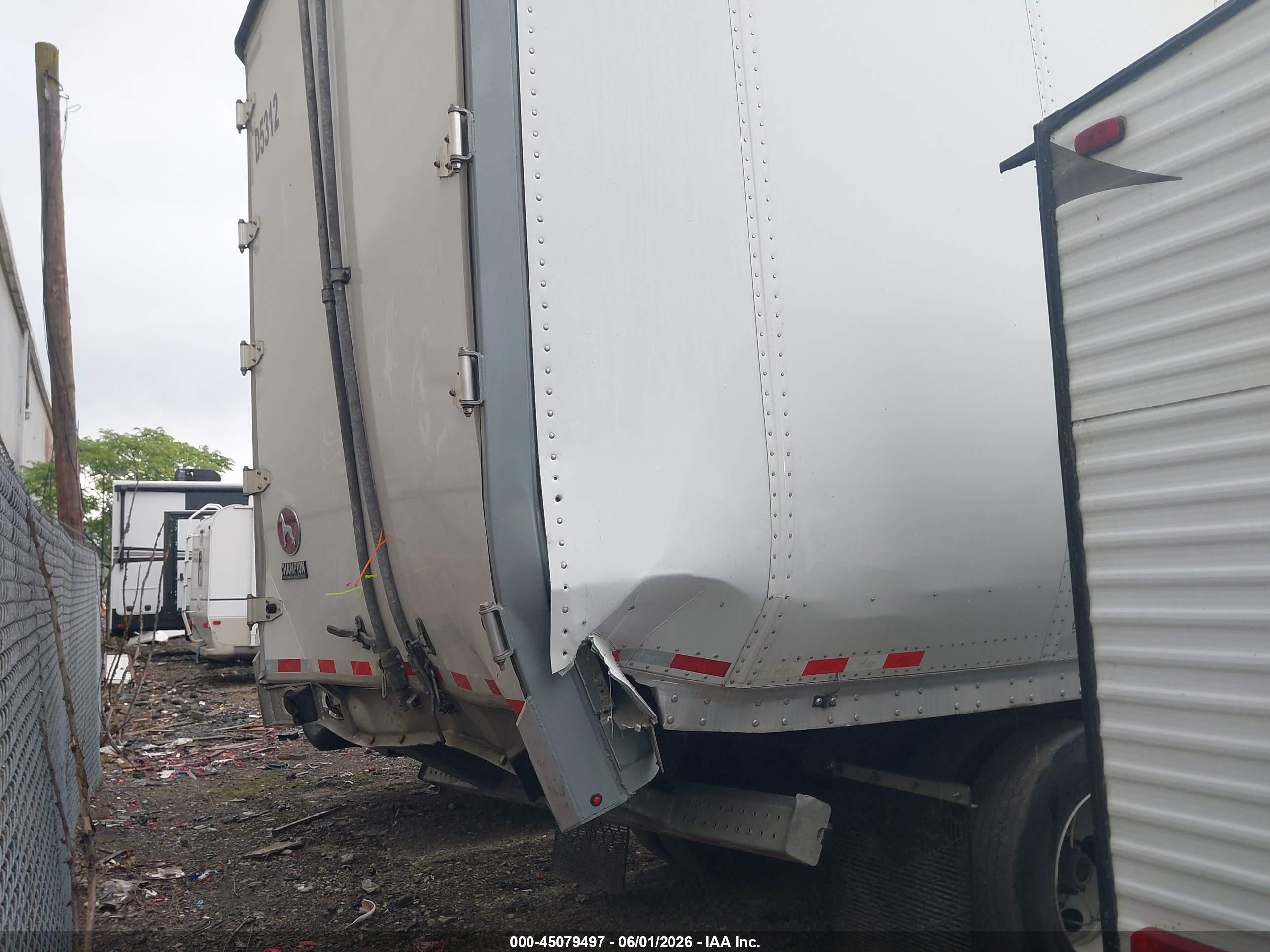 2026 Great dane trailers Unknown VIN 1GR1P0625TJ735375 IAAI salvage auction — Rear End, Salvage (Indiana), sold $9,900 on 2026-09-09 (photo 6)