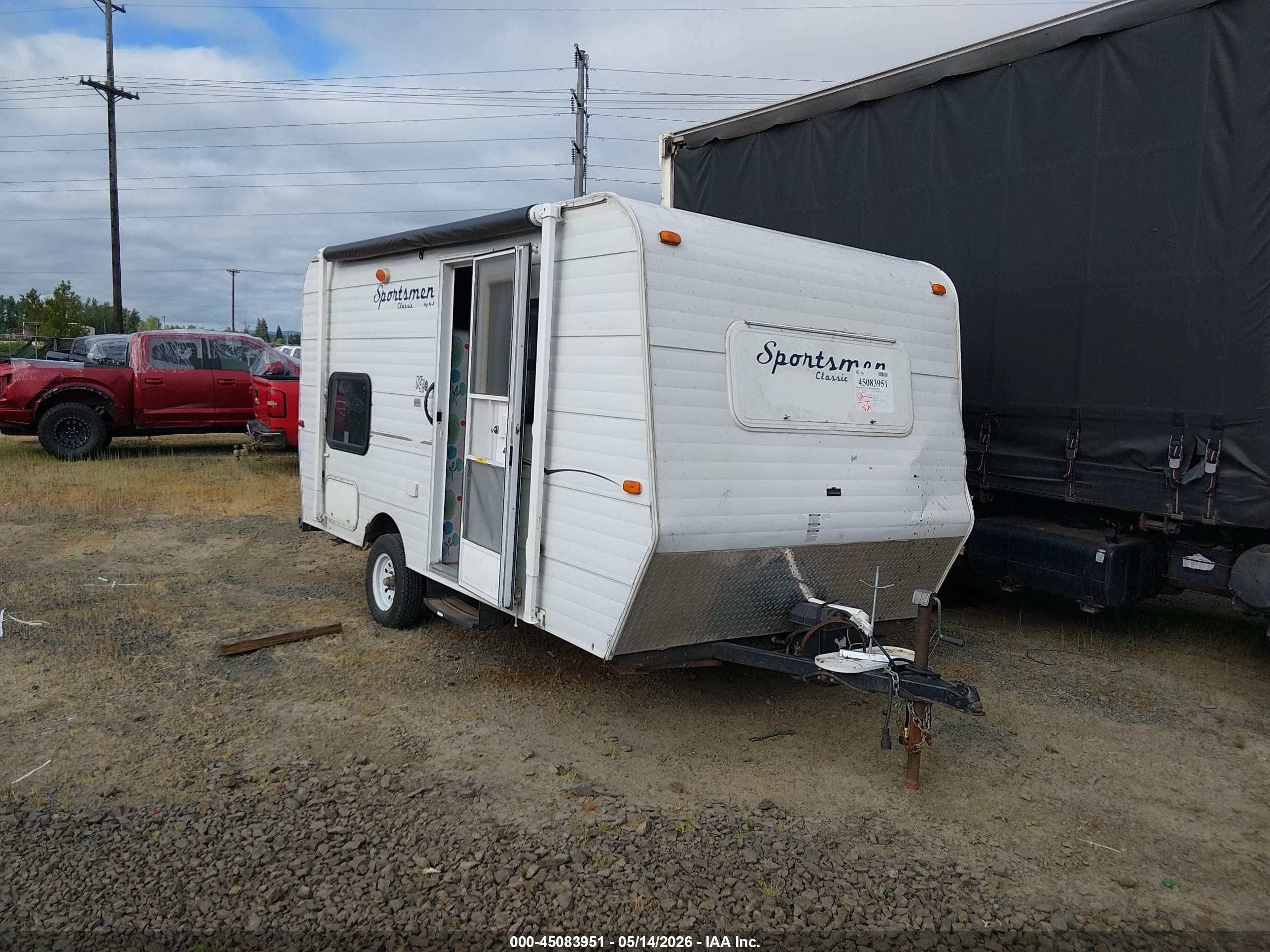 2011 K-z Inc Travel Trailer VIN 4EZTK1617B5084271 IAAI salvage auction — Unknown, Certificate Of Title (Nebraska), sold $350 on 2026-09-21 (photo 1)